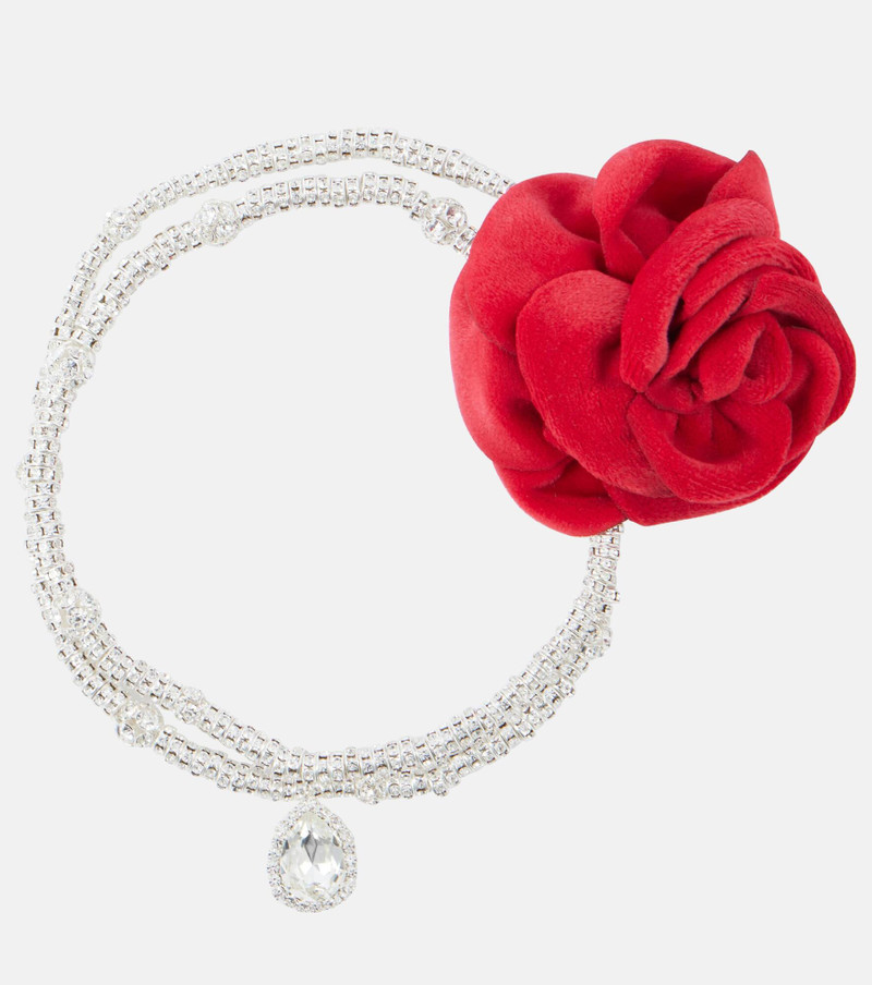 Floral-appliqué 목걸이 - 1