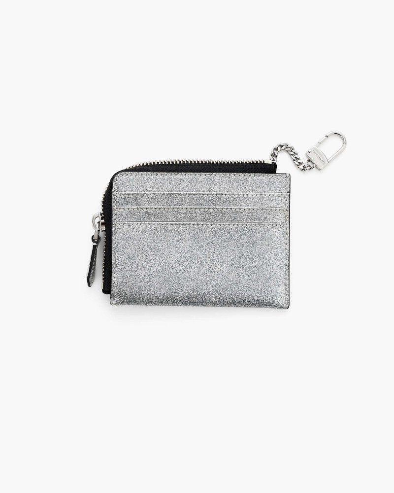 THE COATED GLITTER EVERYDAY TOP ZIP WALLET 3
