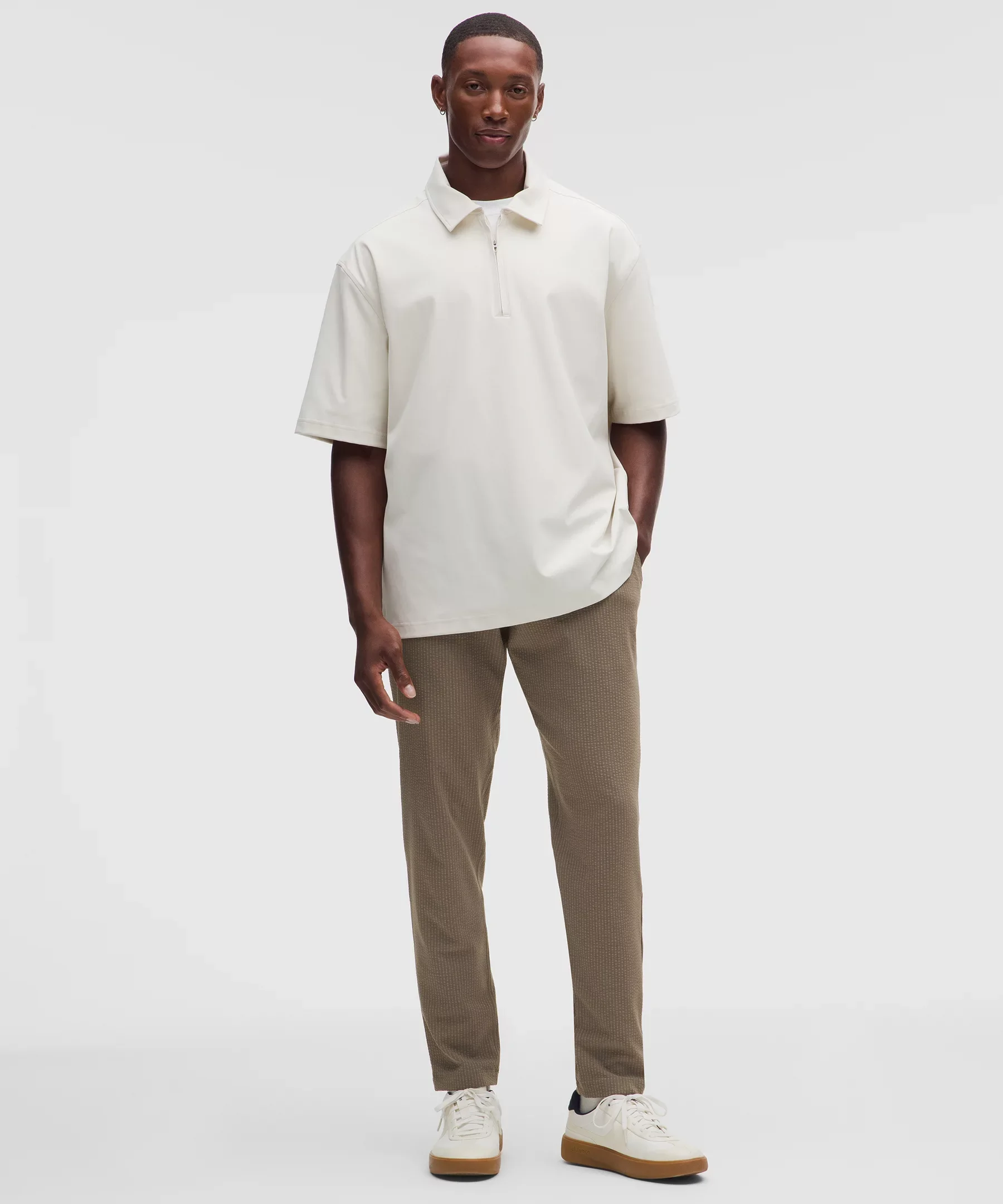 ABC Slim-Fit Trouser 30L *Textured WovenAir - 1