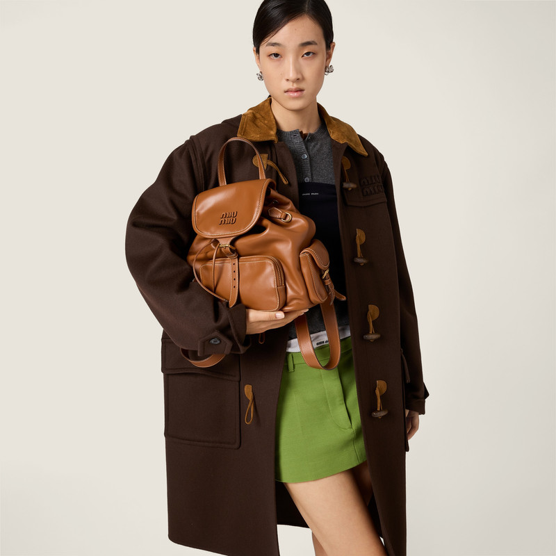 Double cashmere and wool duffle coat 5