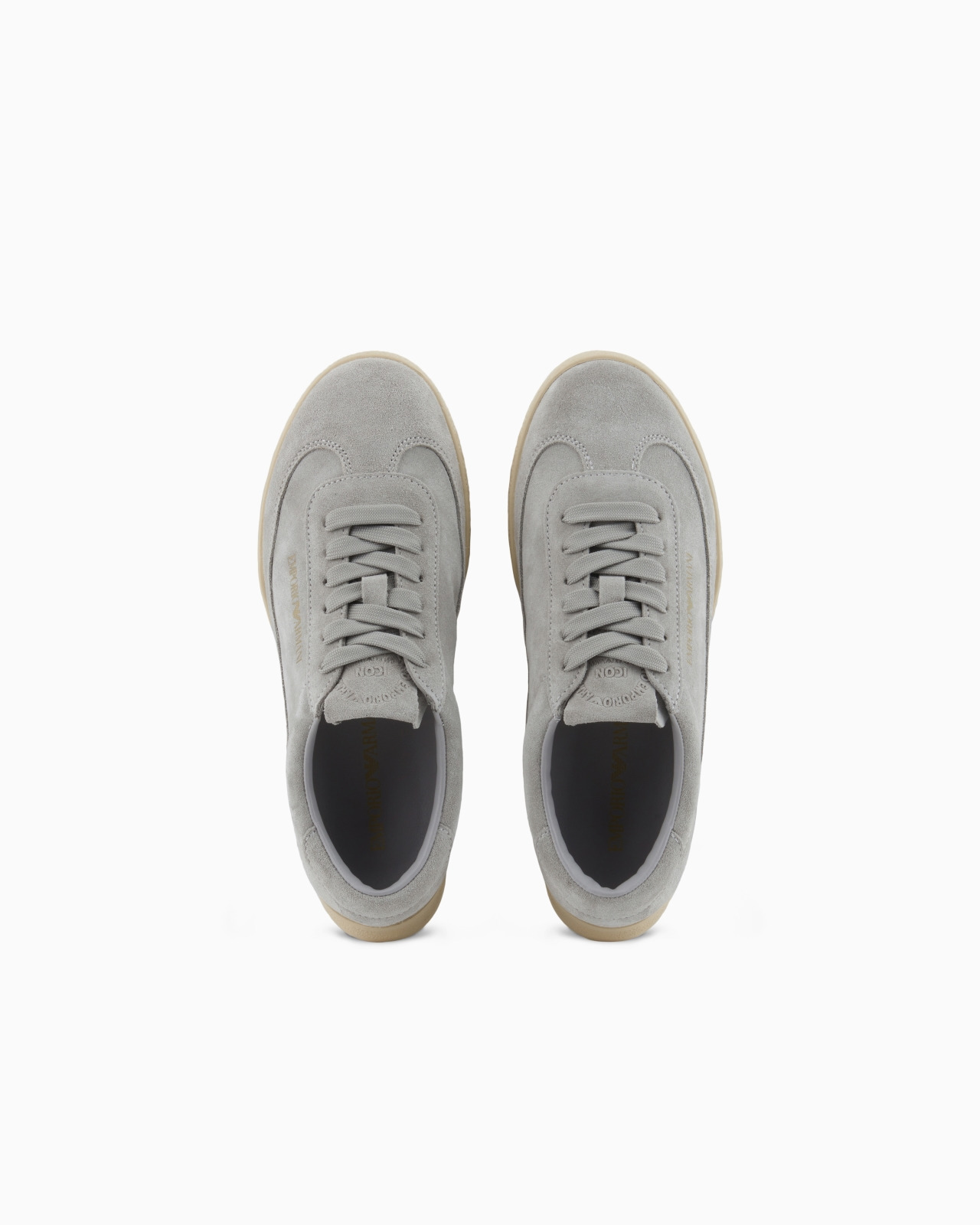 LEATHER AND SUEDE SNEAKERS - 3