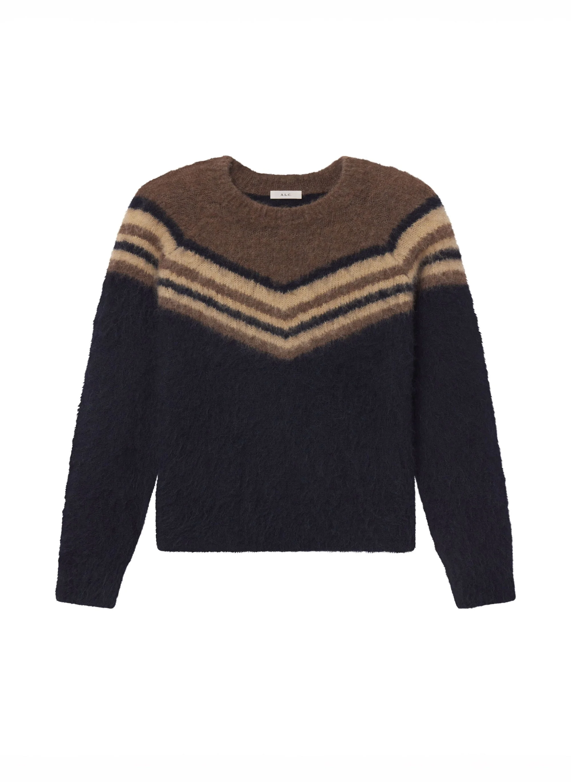 Sarah Brushed Alpaca Sweater - 1