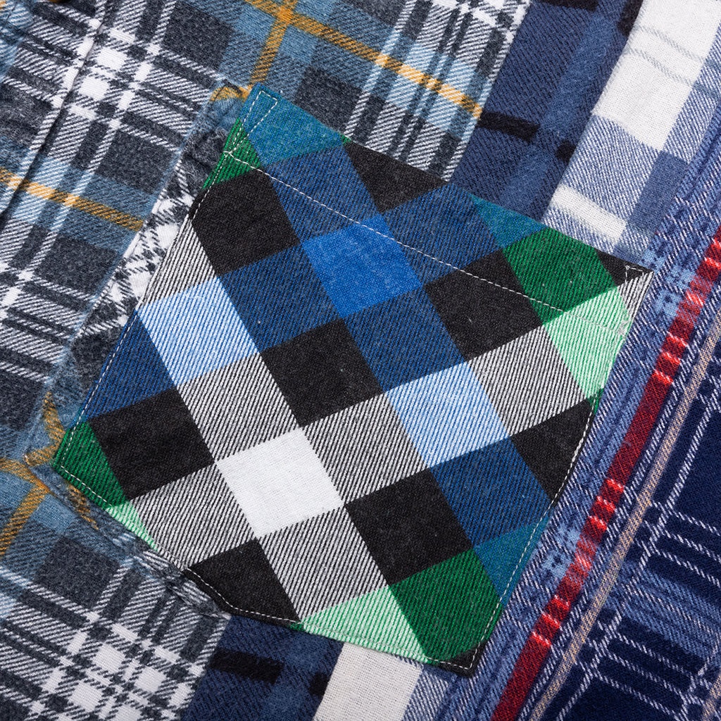 7 CUTS FLANNEL SHIRT - ASSORTED - 4