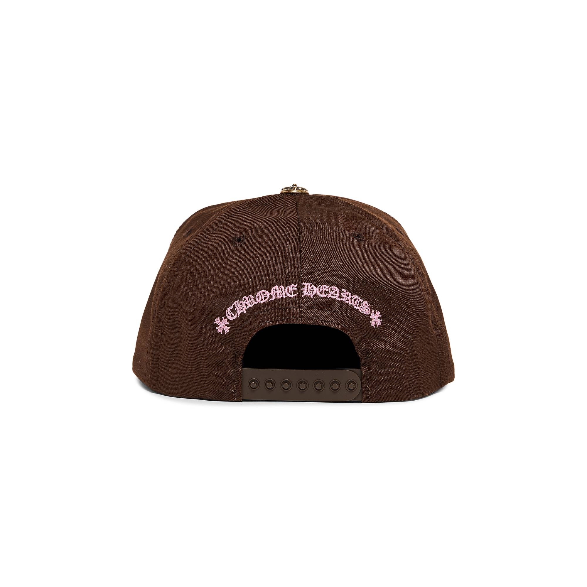 Chrome Hearts CH Snapback 'Brown/Pink' - 9