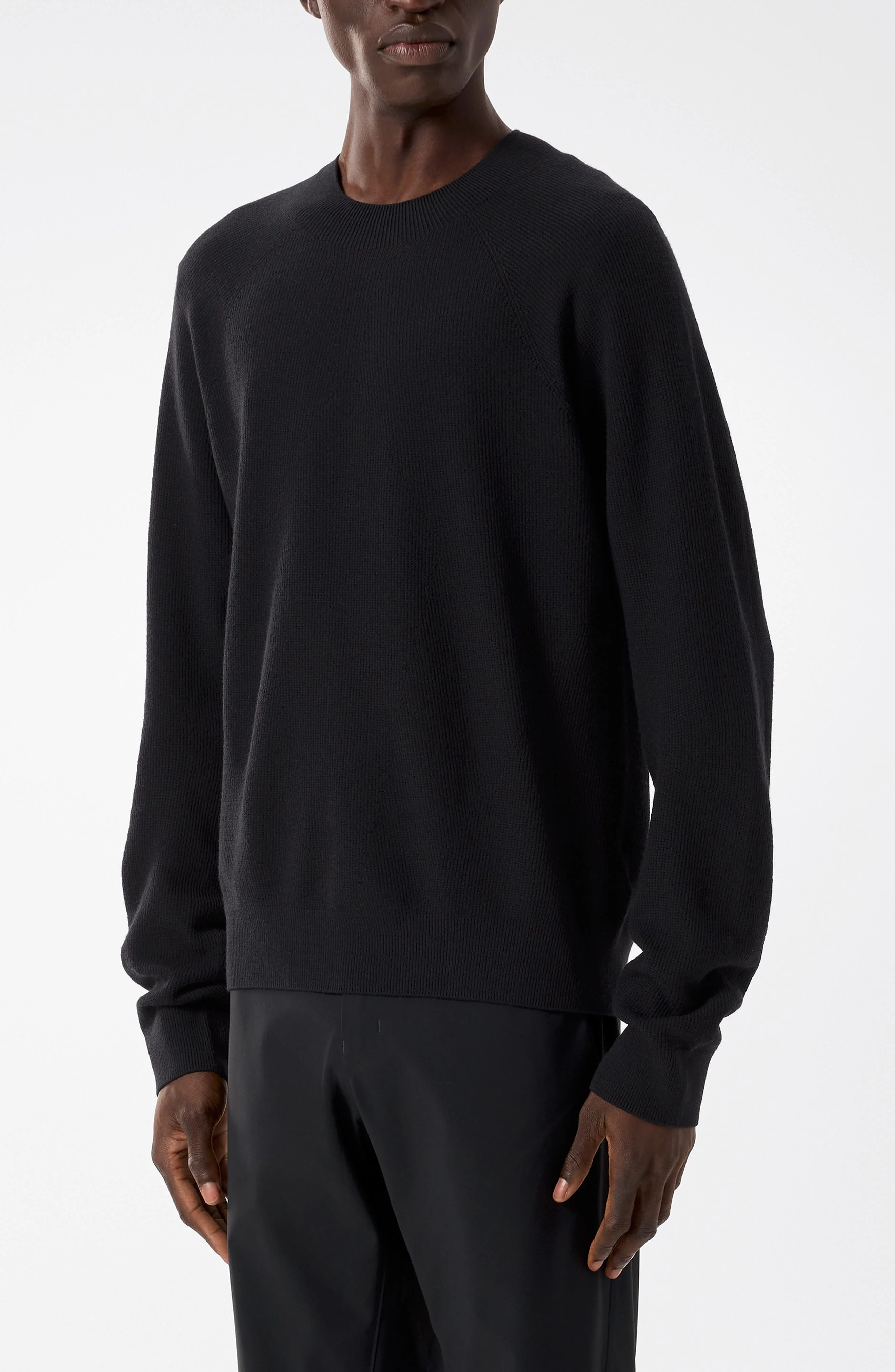 Veilance Wool Blend Sweater in Black at Nordstrom - 1