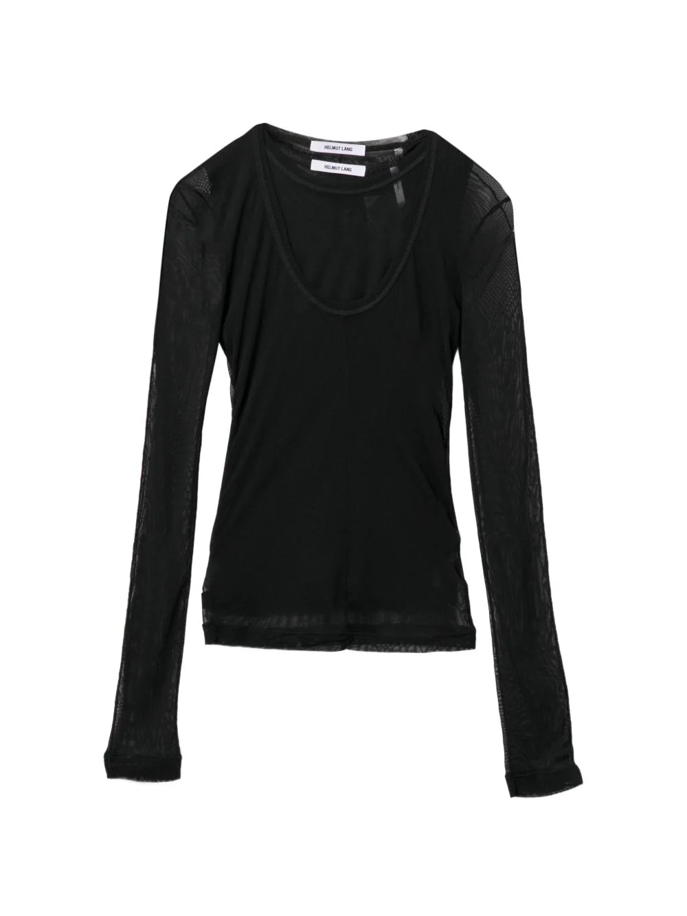 layered see-through top - 1