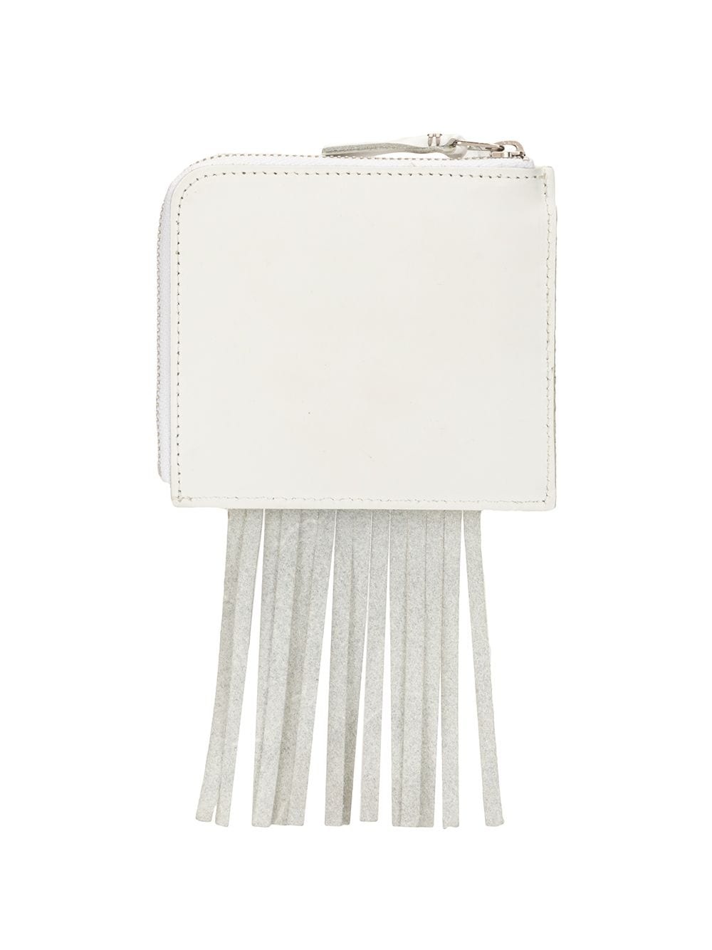 fringe-detail leather wallet - 2