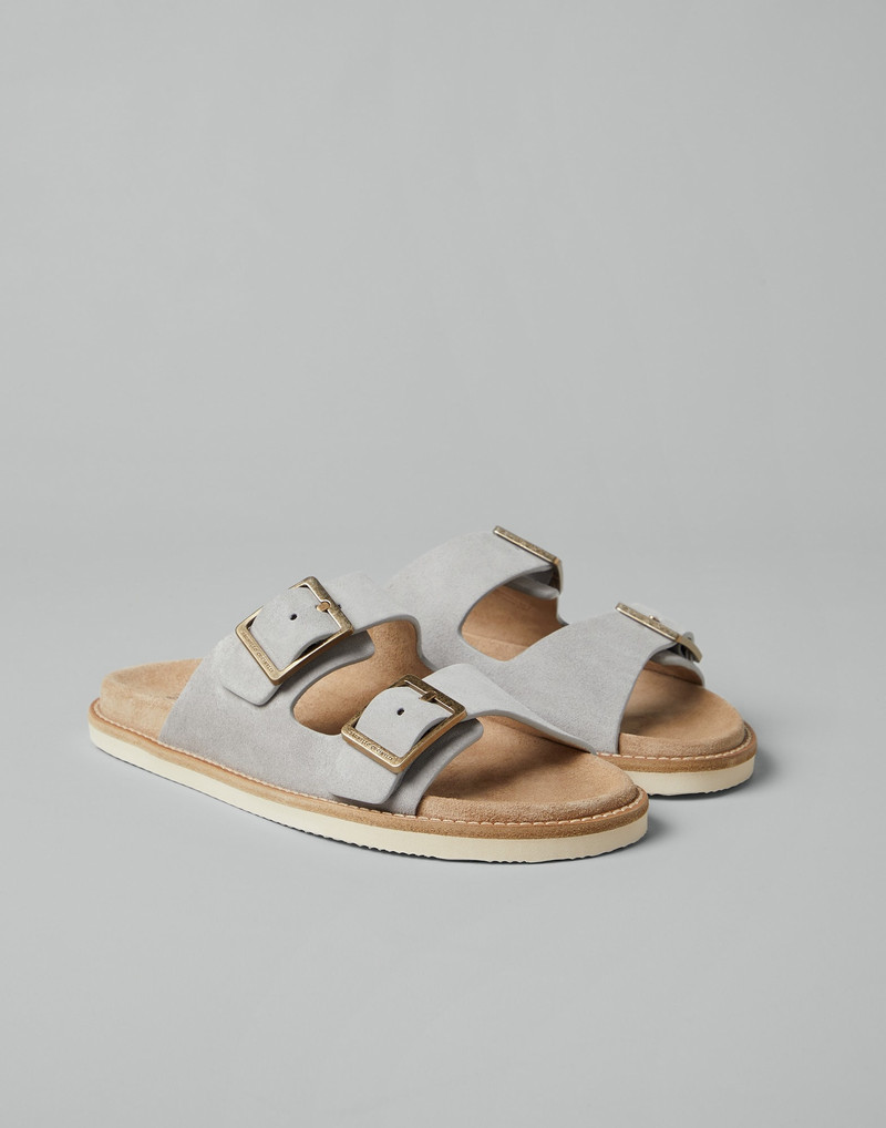 Washed suede urban slides - 1