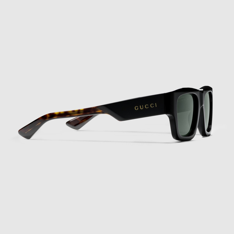 GUCCI Rectangular frame sunglasses outlook