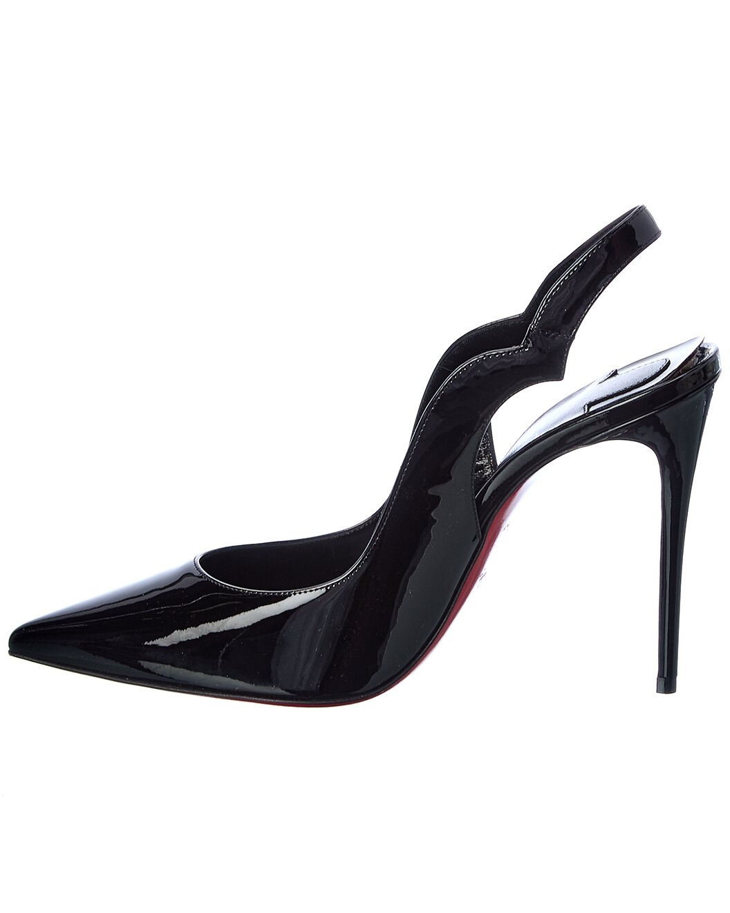 Christian Louboutin Hot Chick Sling 100 Patent Slingback Pump - 2