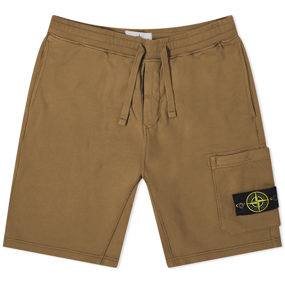 Stone Island Garment Dyed Sweat Short - 1