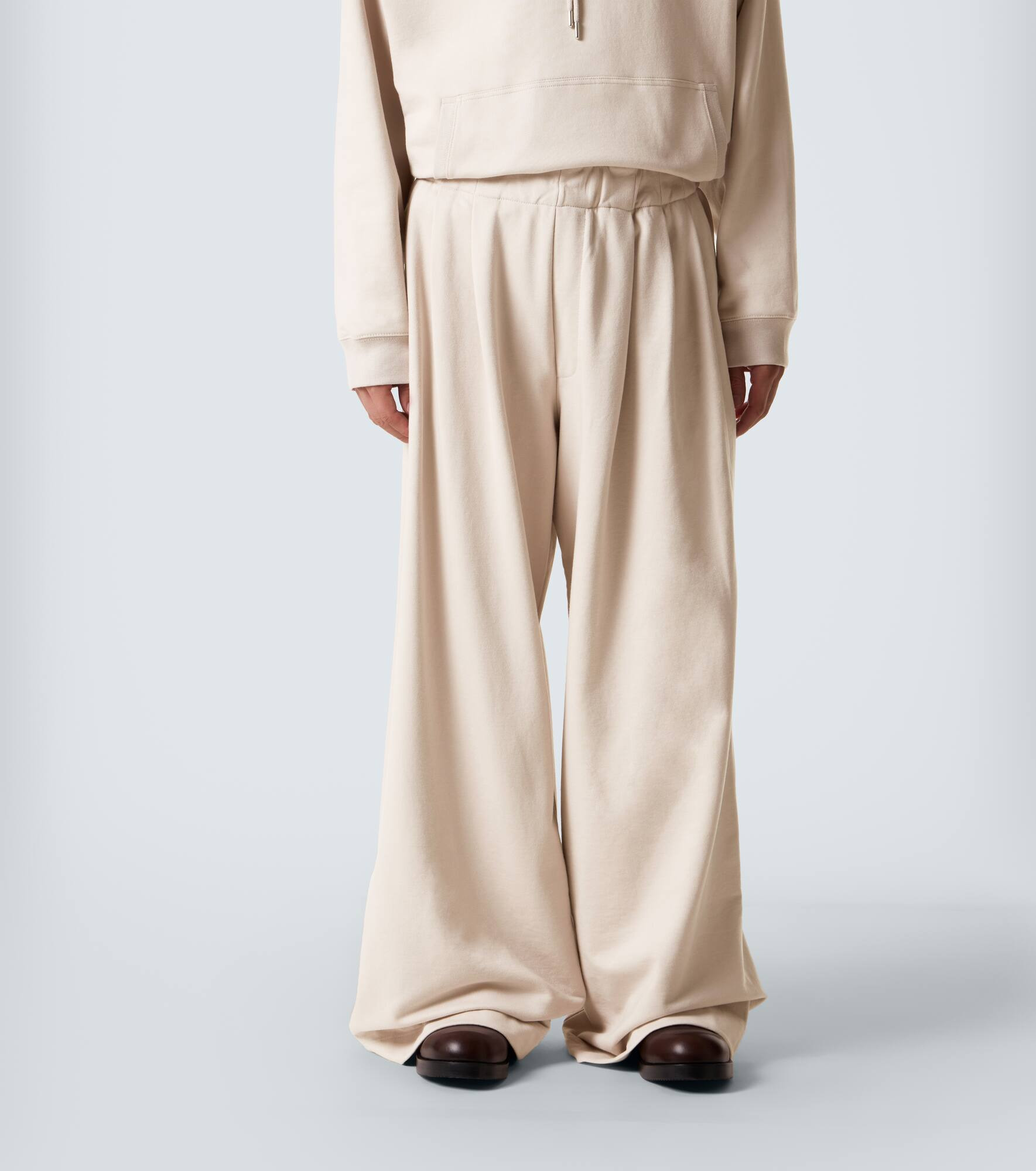 Cotton jersey sweatpants - 3