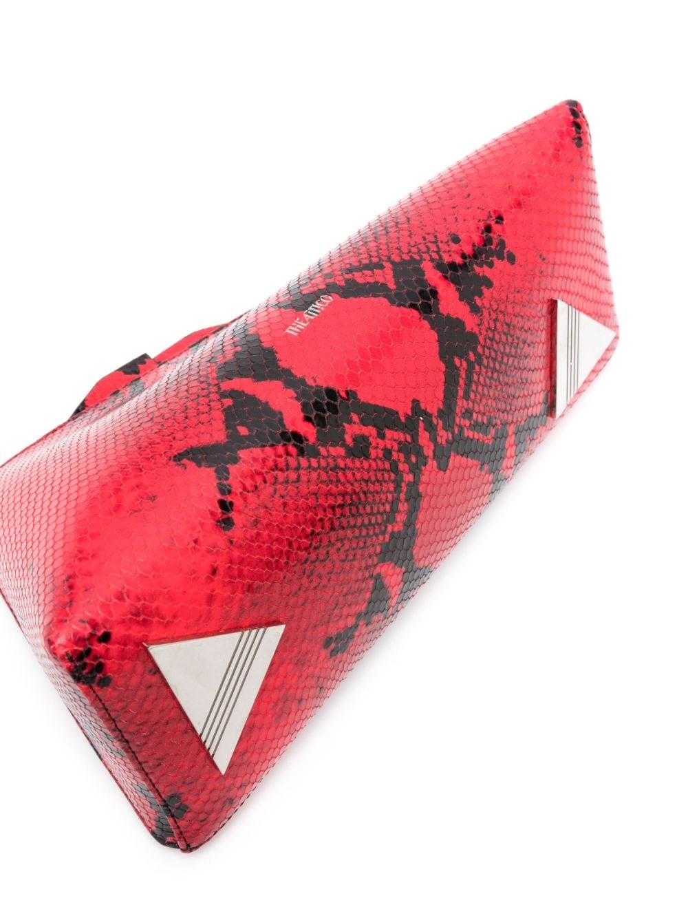 8:30 PM snakeskin-print clutch - 4