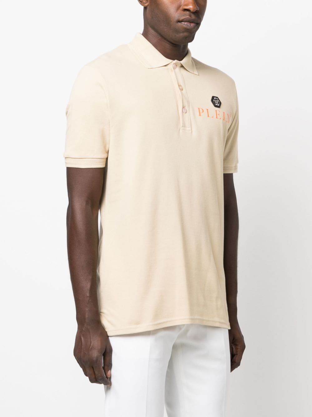 Iconic piqué cotton polo shirt - 3