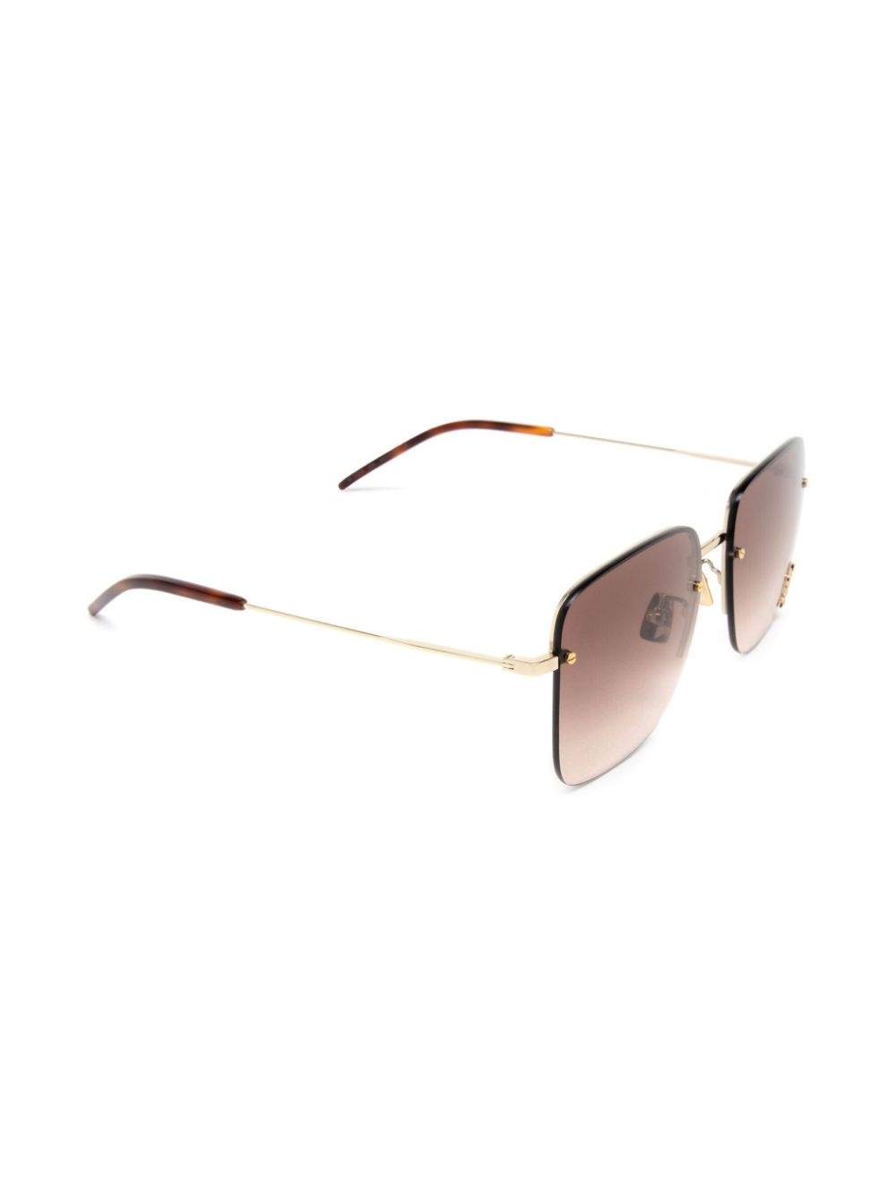 SL 312 logo plaque sunglasses - 2