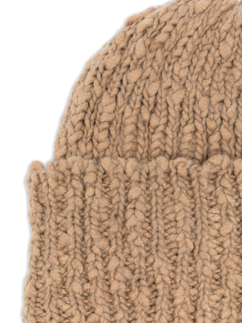 ribbed-knit beanie - 3