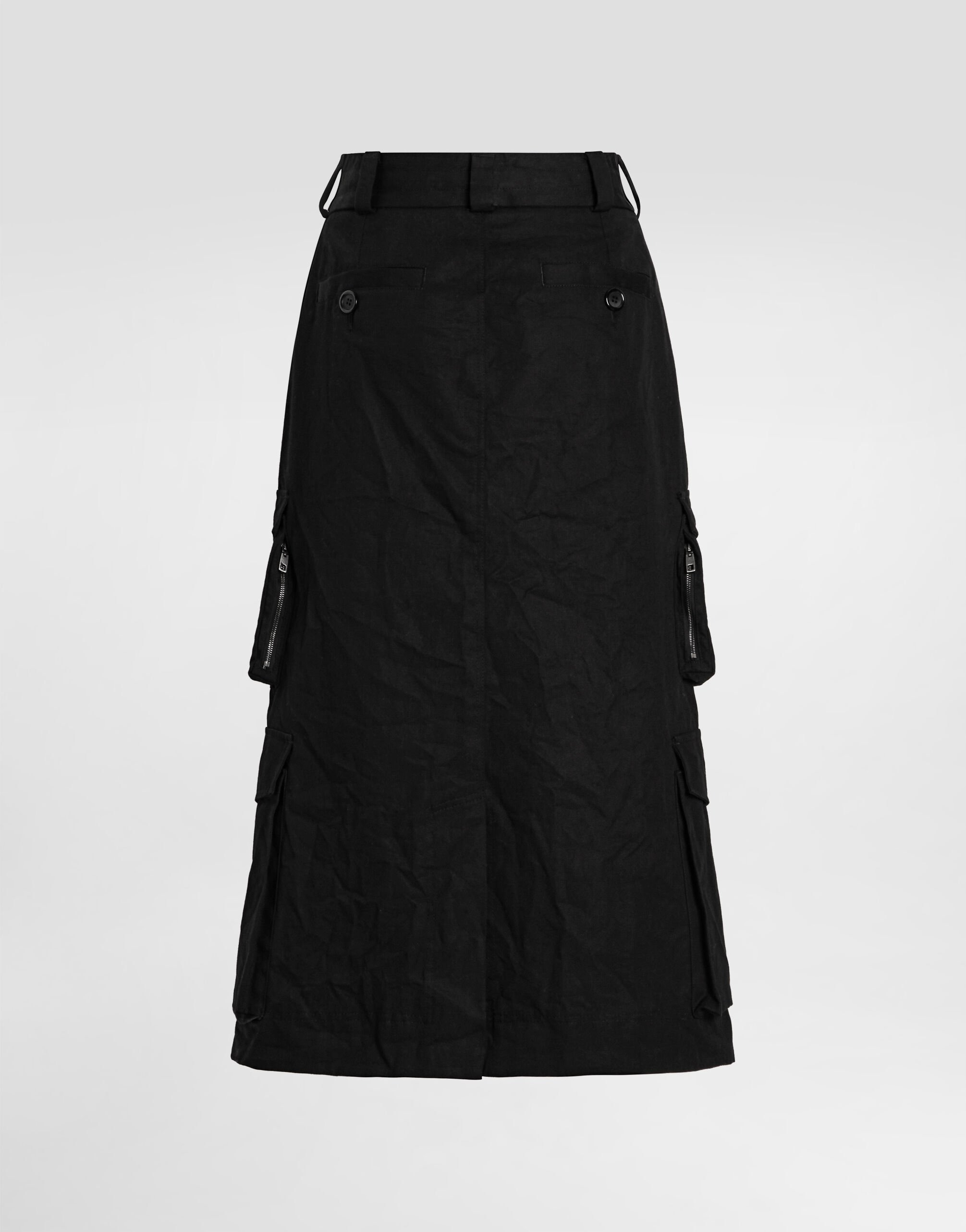 Cotton cargo skirt - 7