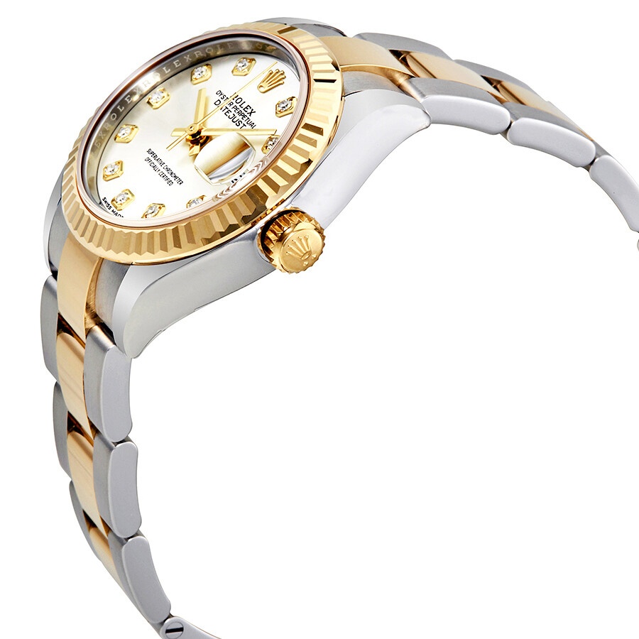 Rolex Lady-Datejust Silver Diamond Dial Automatic Ladies Watch 279173SDO - 2