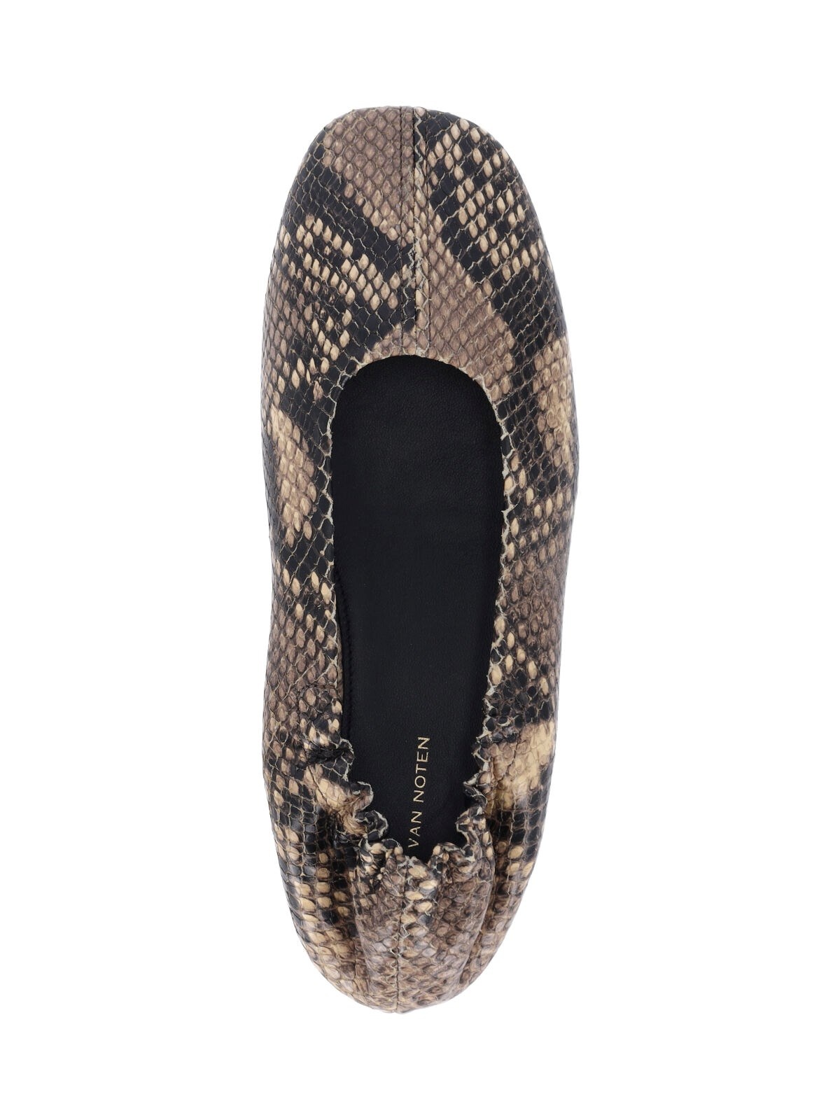 LEATHER BALLET FLATS - 5