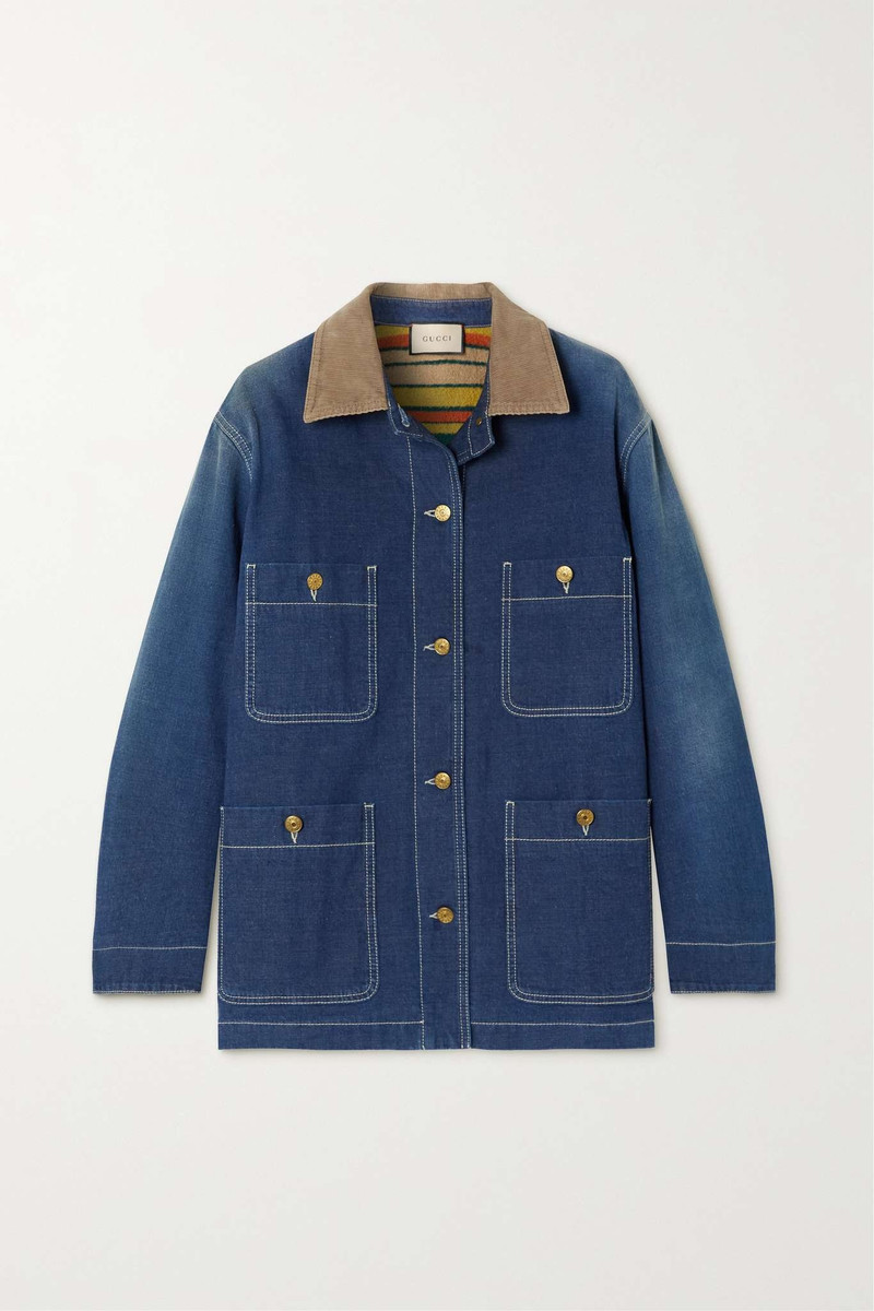 Denim Longline 재킷 1