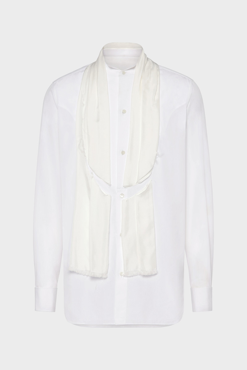 Scarf Tailored Shirt 1