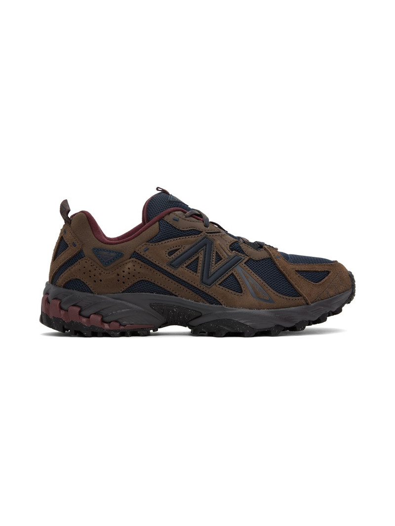 Brown & Blue 610V1 Sneakers 1