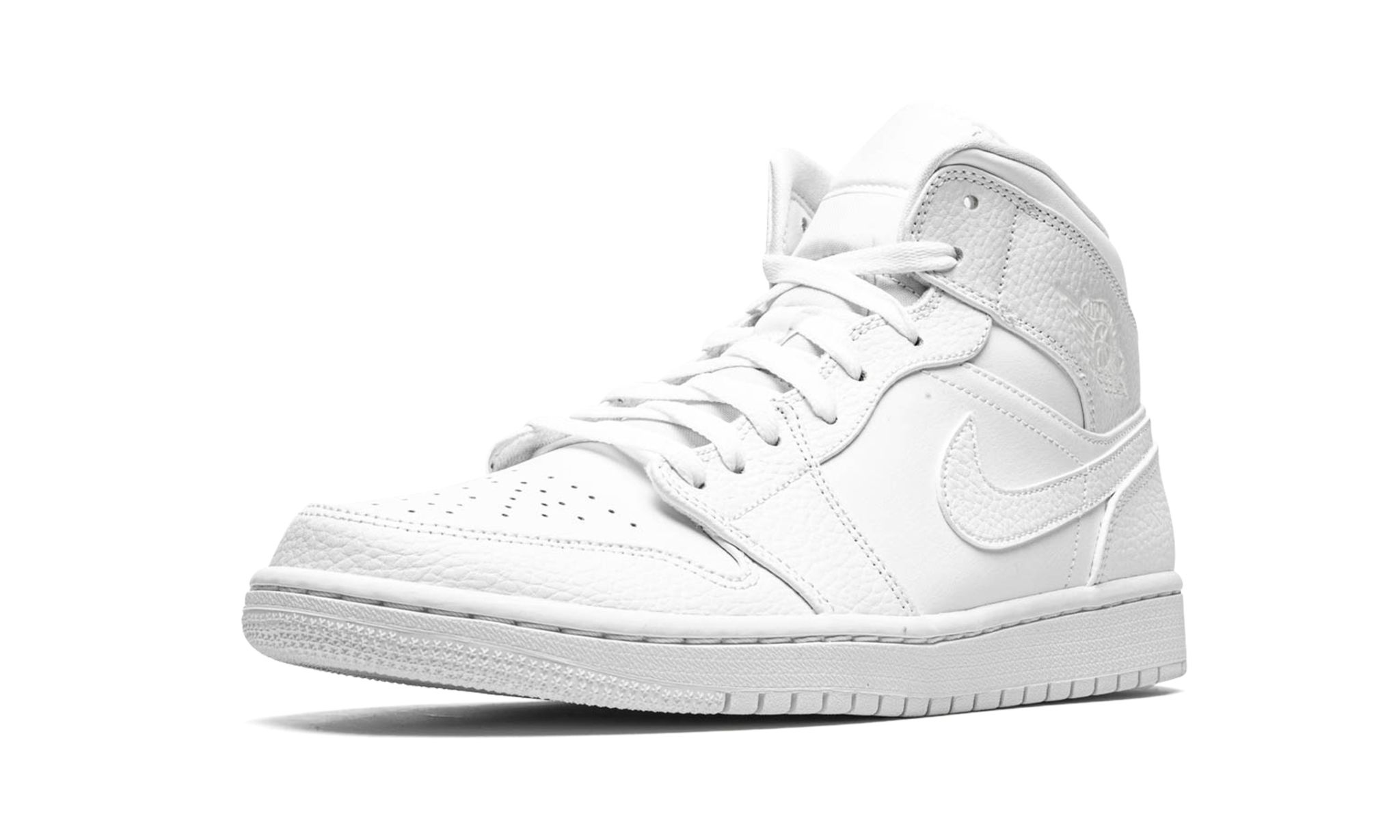 Air Jordan 1 Mid "Triple White" - 4