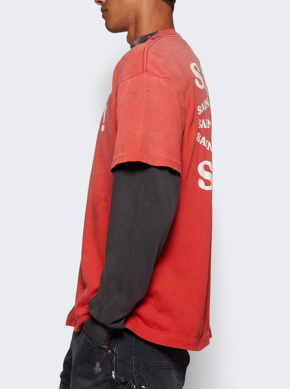 Saint Short Sleeve Tee Red - 3