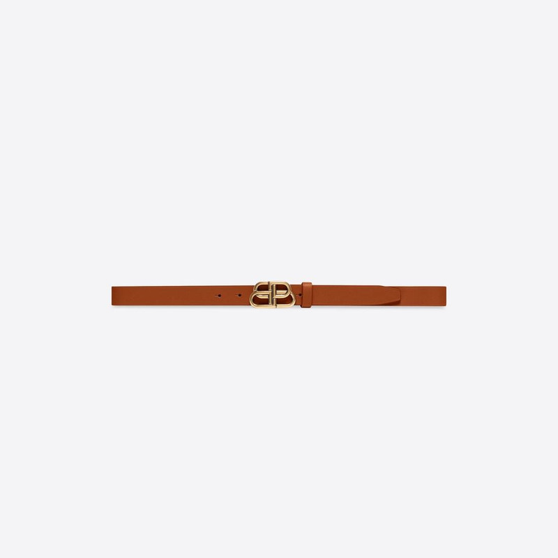 Bb Thin Belt in Brown 1