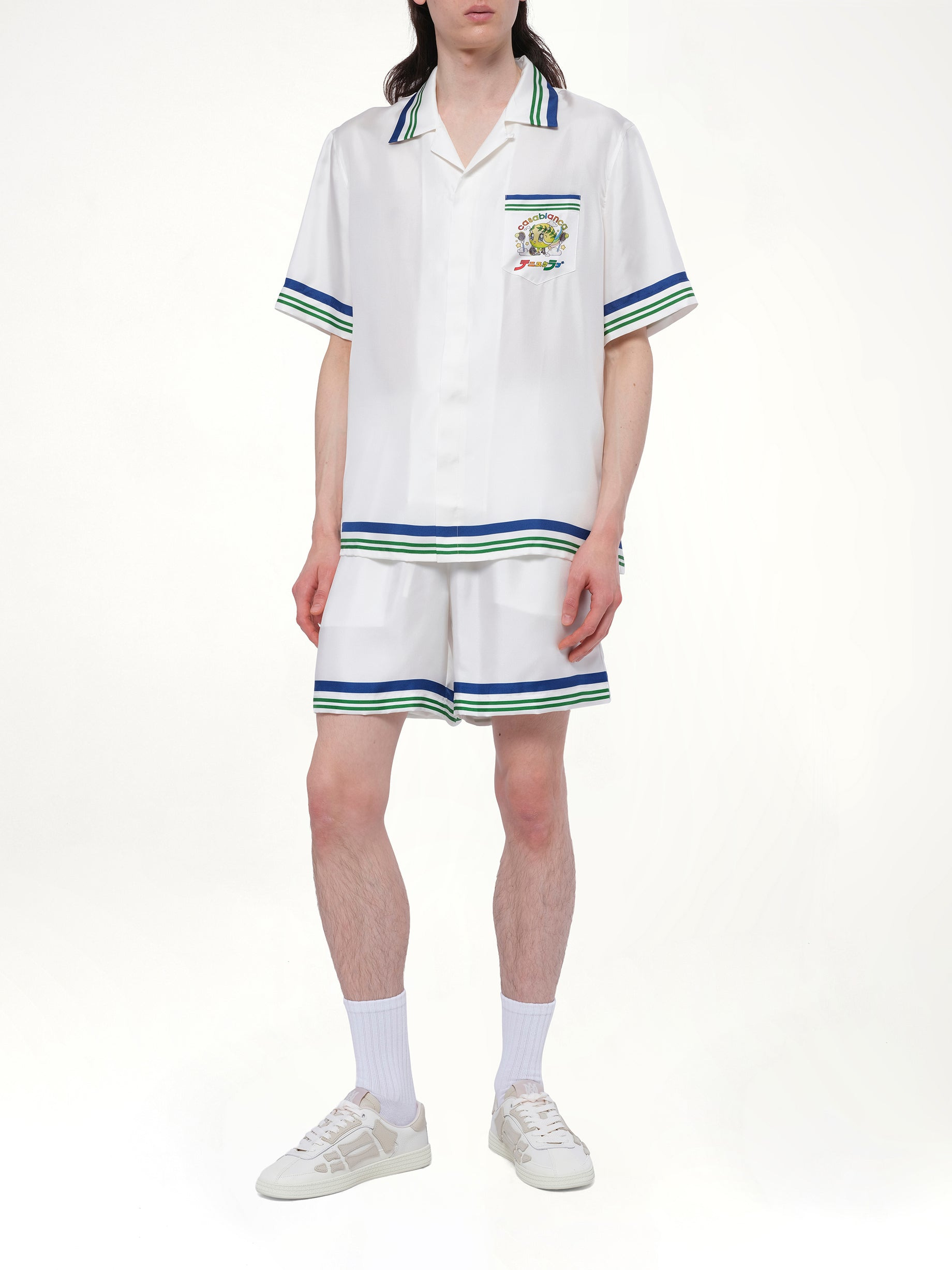 Kawaii Tennis Boy Shirt in Multicolour - 4