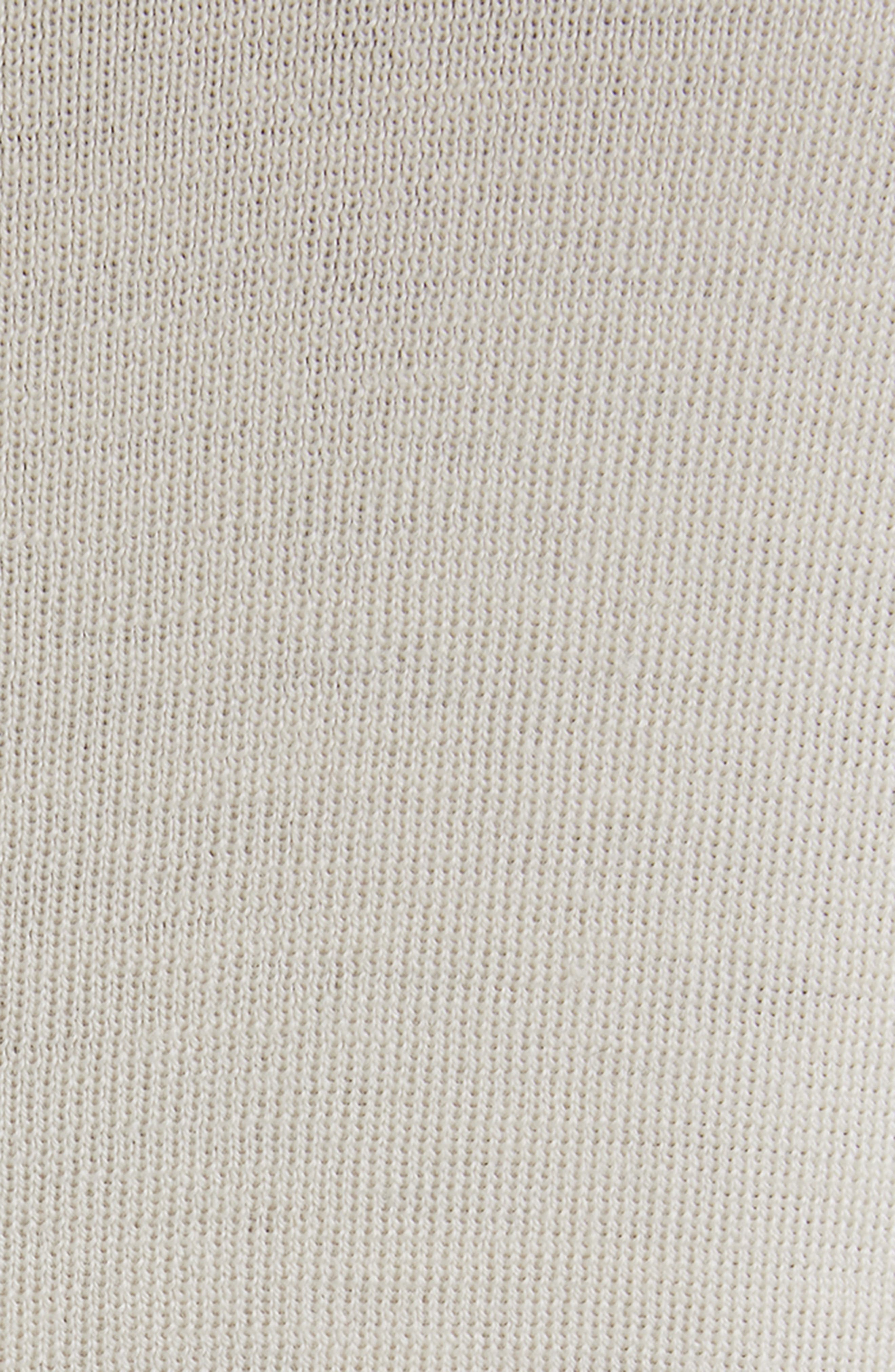 Givenchy Button Back Wool & Silk Turtleneck Sweater in Natural at Nordstrom - 6