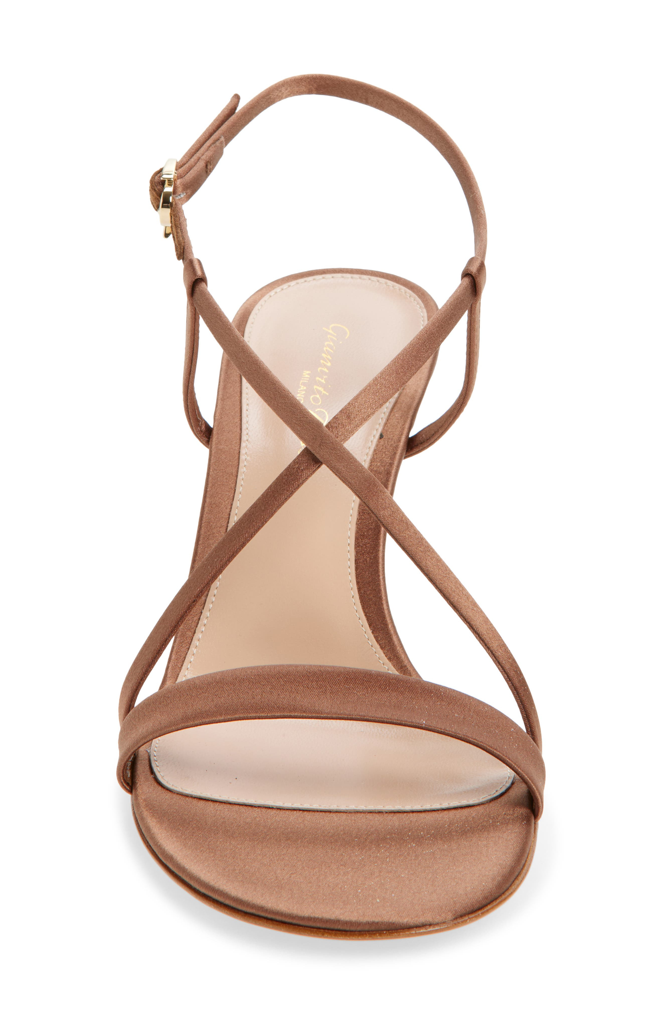 Gianvito Rossi Satin Slingback Sandal in Texas at Nordstrom - 4