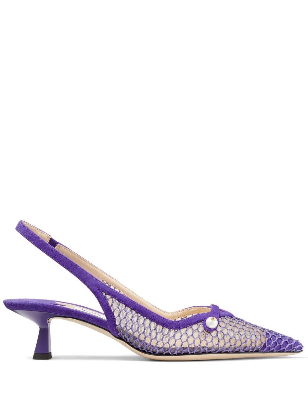 Amita 45mm fishnets sandals - 1