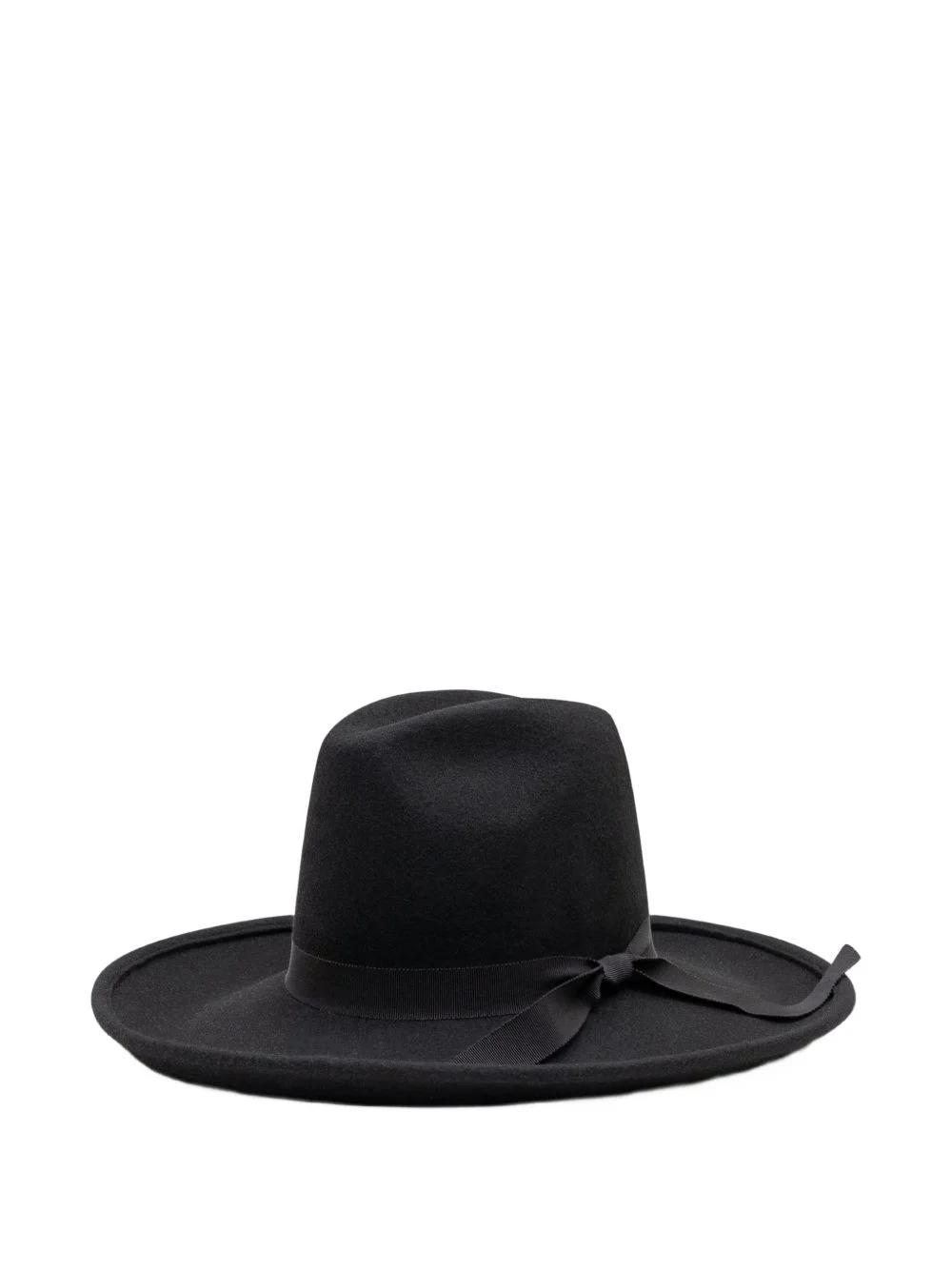 bow-detail cowboy hat - 1