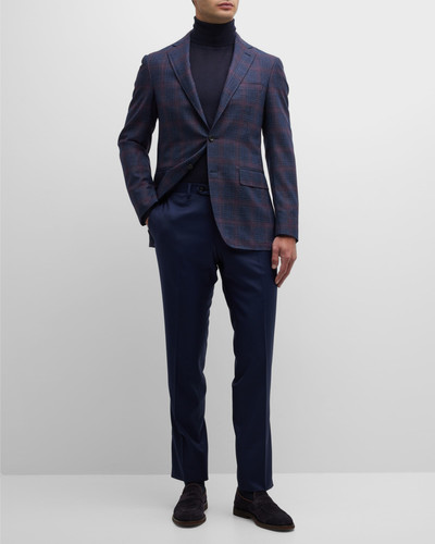 Canali Men's Wool Straight-Leg Trousers outlook