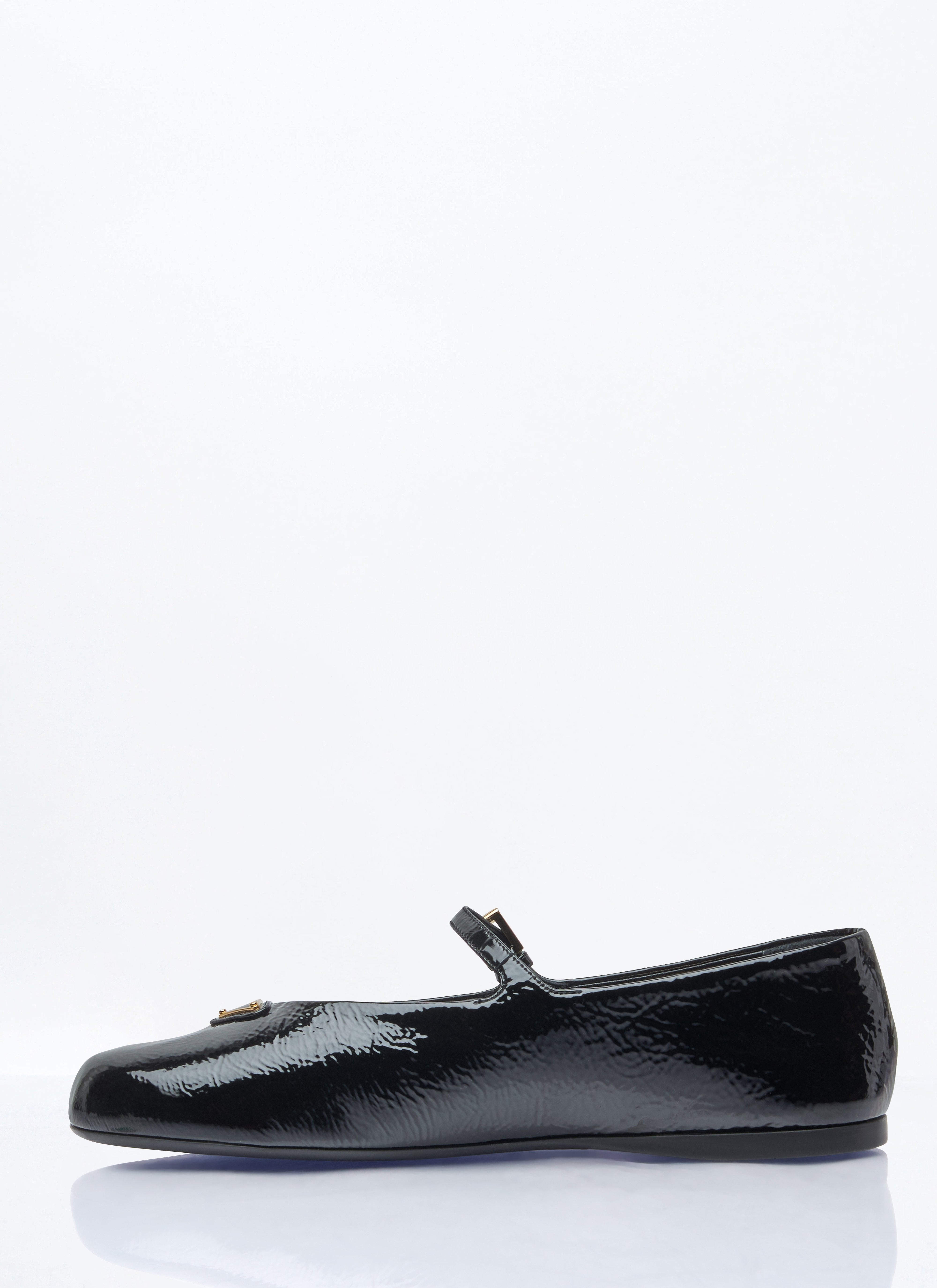Prada Women Vernice Ballerina Flats - 4