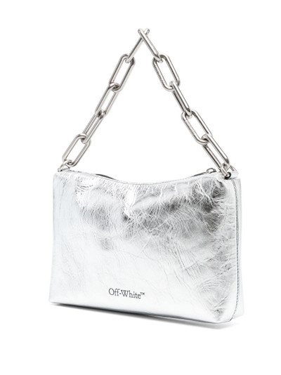 Off-White Block Pouch leather shoulder bag outlook
