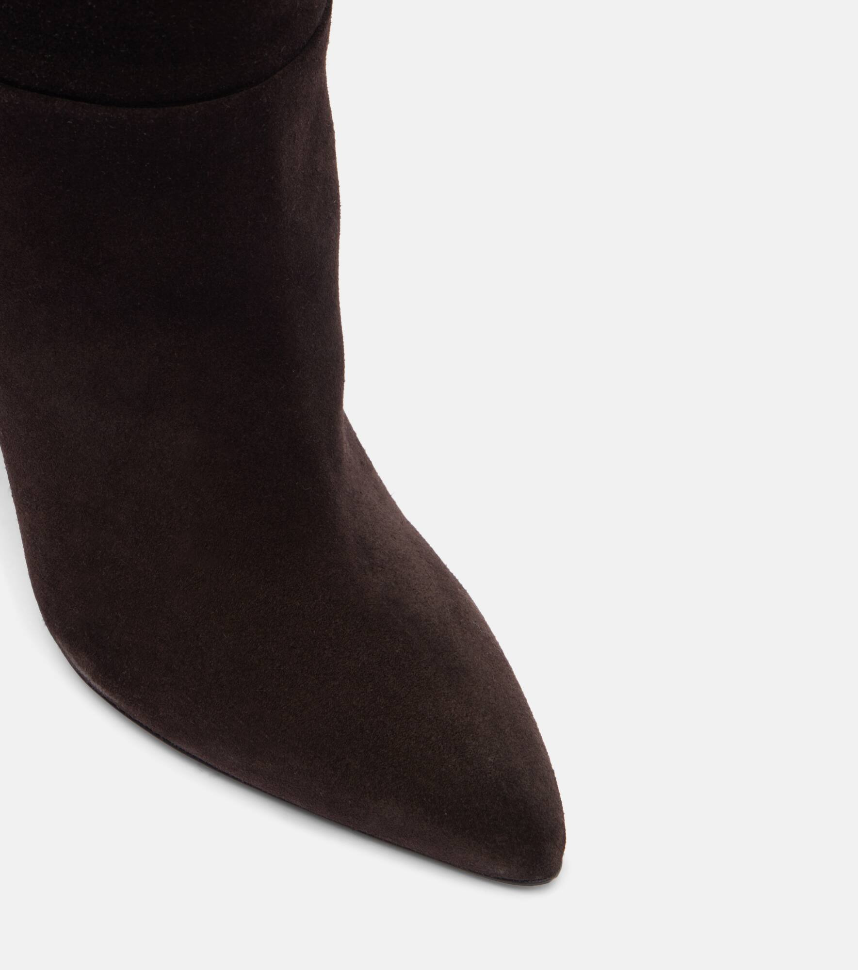 Elsa 100 suede over-the-knee boots - 5
