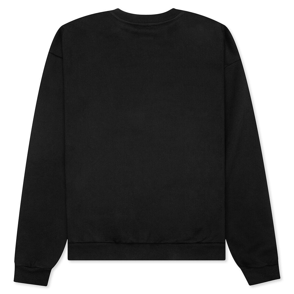 CREWNECK BIG LOGO - BLACK - 2