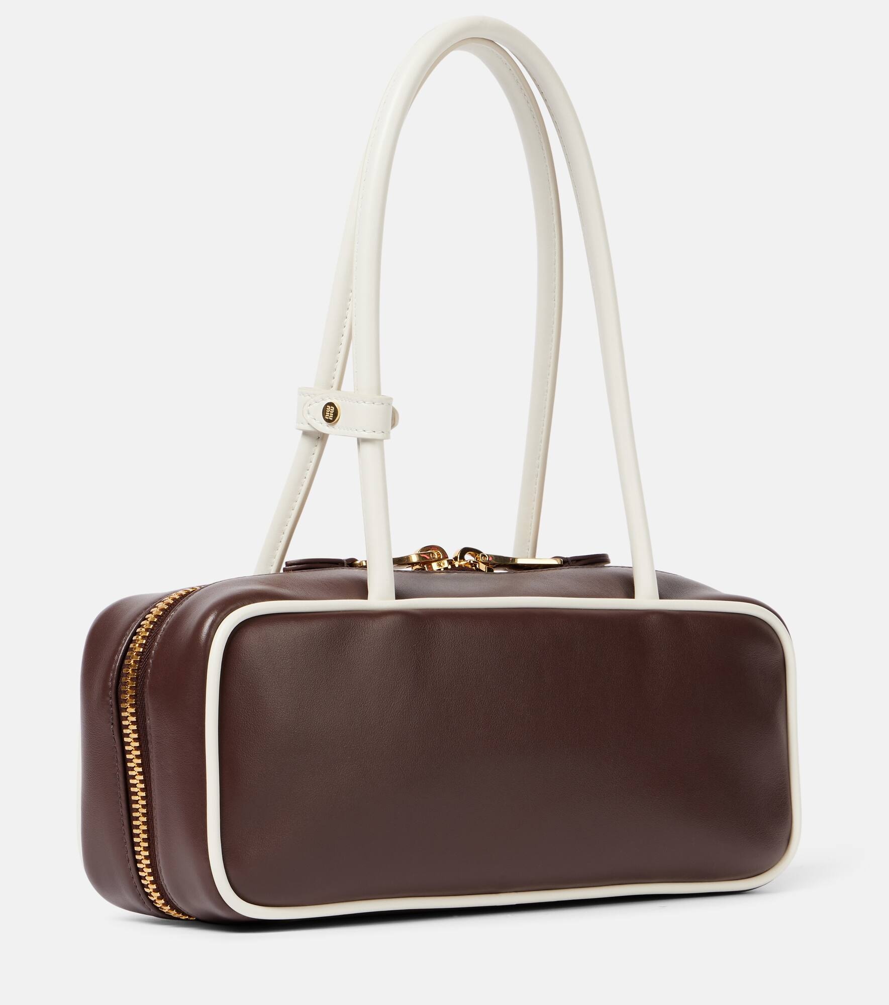 Beau leather shoulder bag - 4