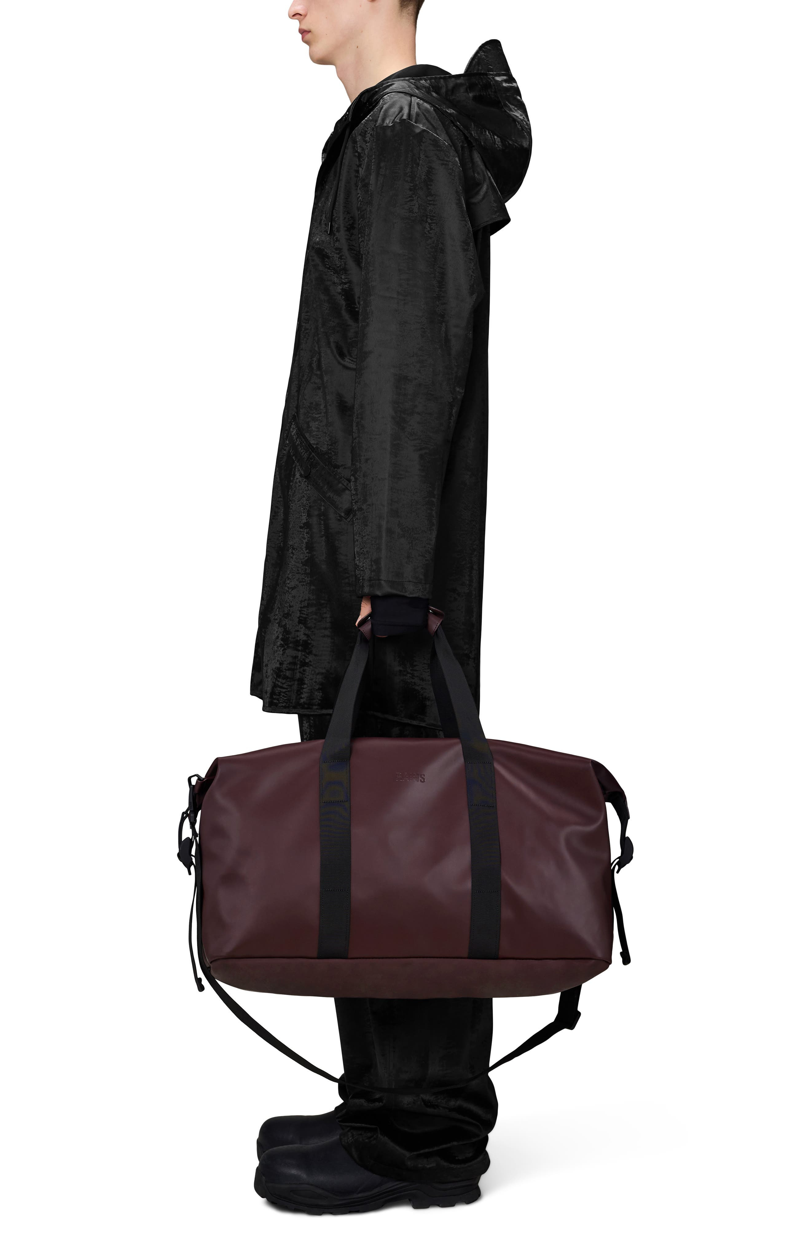 Rains Hilo Waterproof Weekend Bag in Depth at Nordstrom - 4