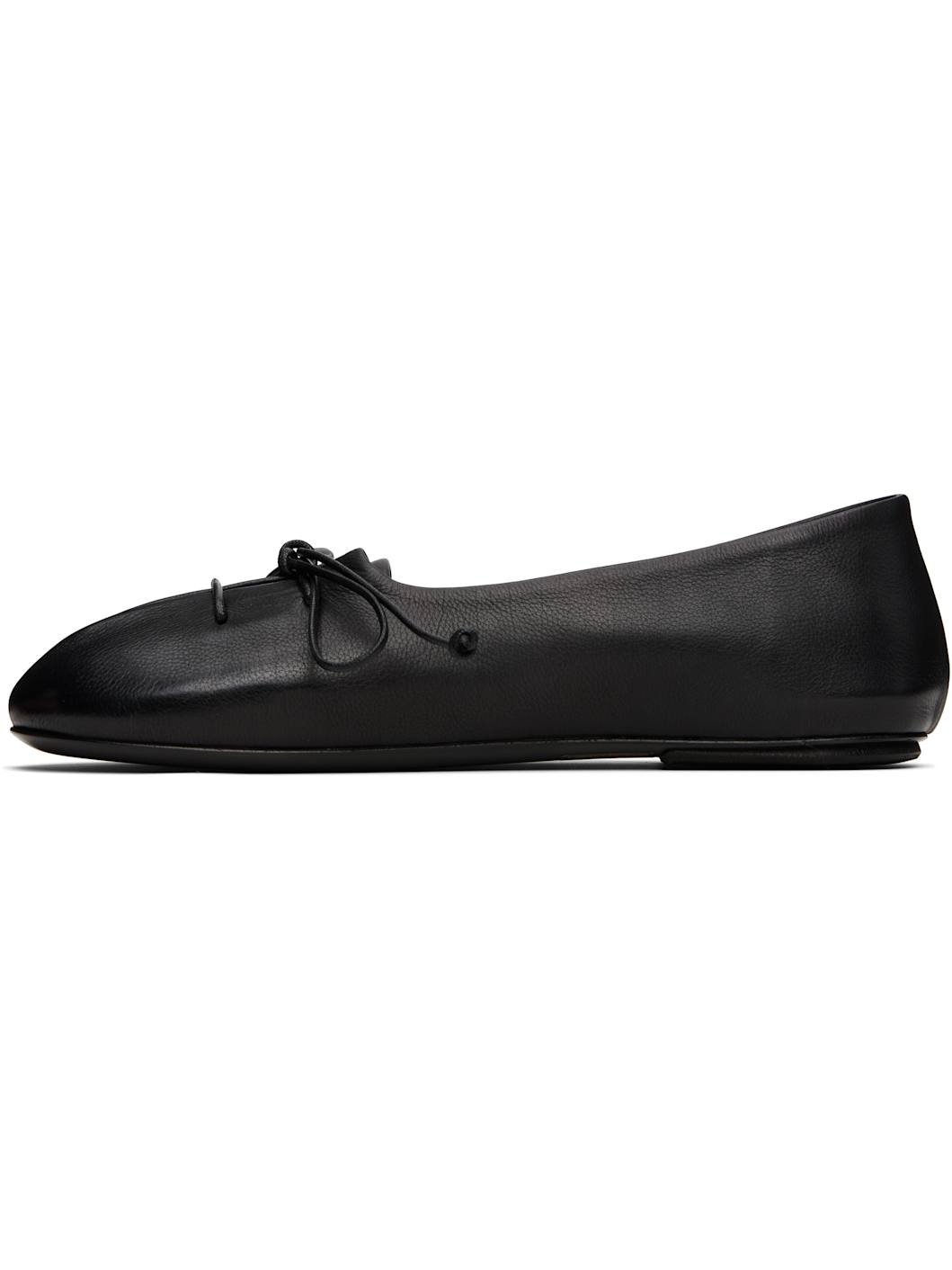 Black Girella Ballerina Flats - 3