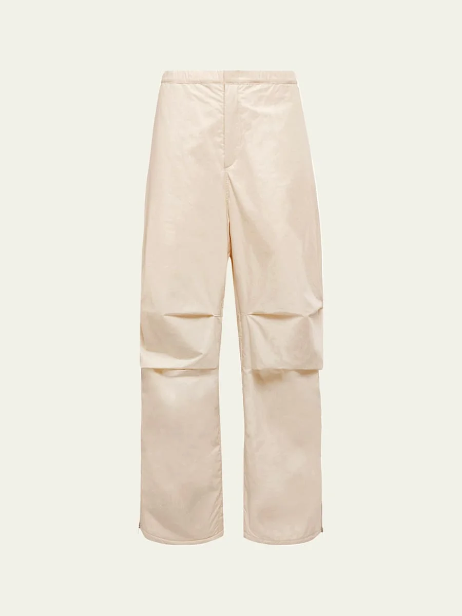 x JIL SANDER Men's Straight-Leg Cotton Pants - 1