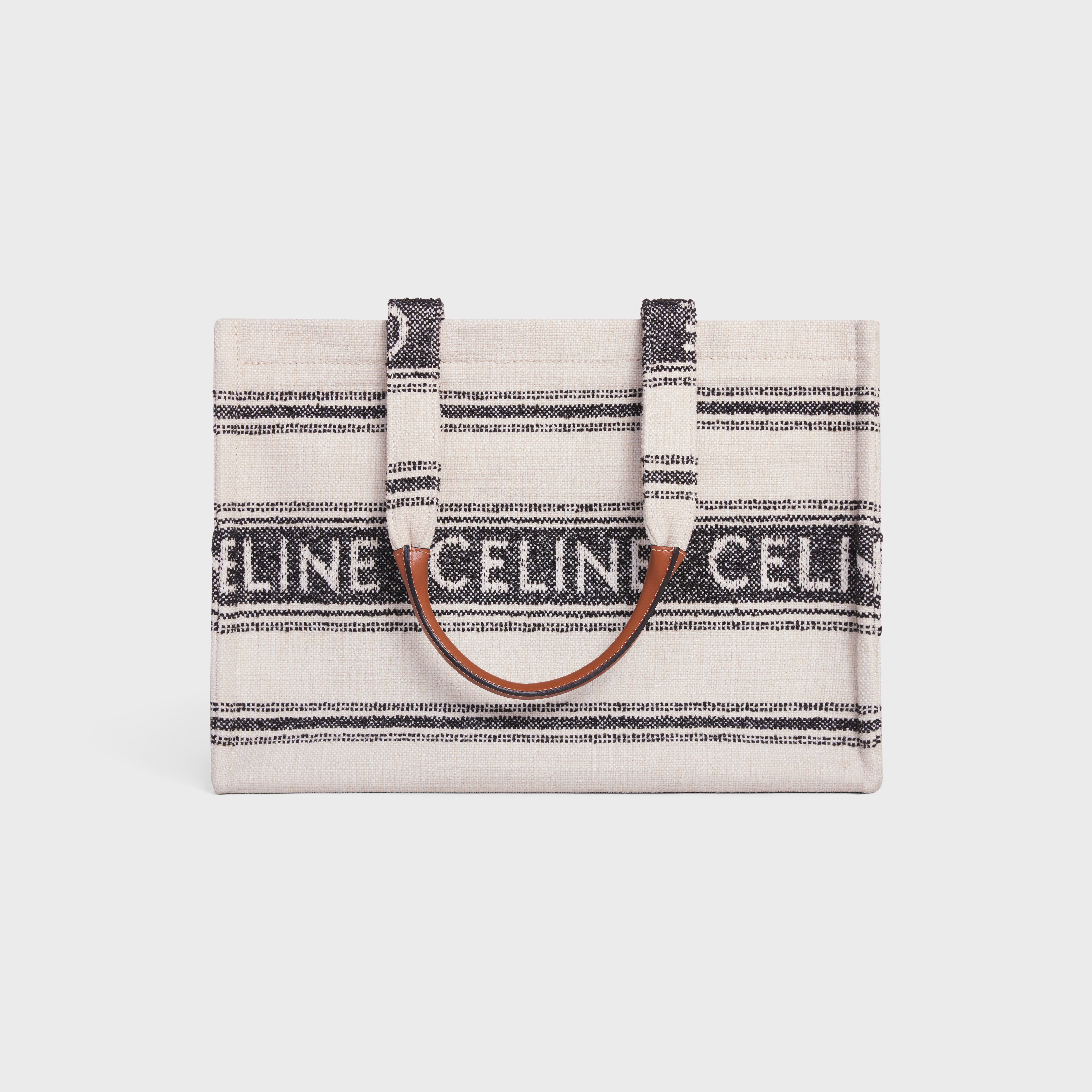 Large Cabas Thais in STRIPED TEXTILE WITH CELINE JACQUARD - 3