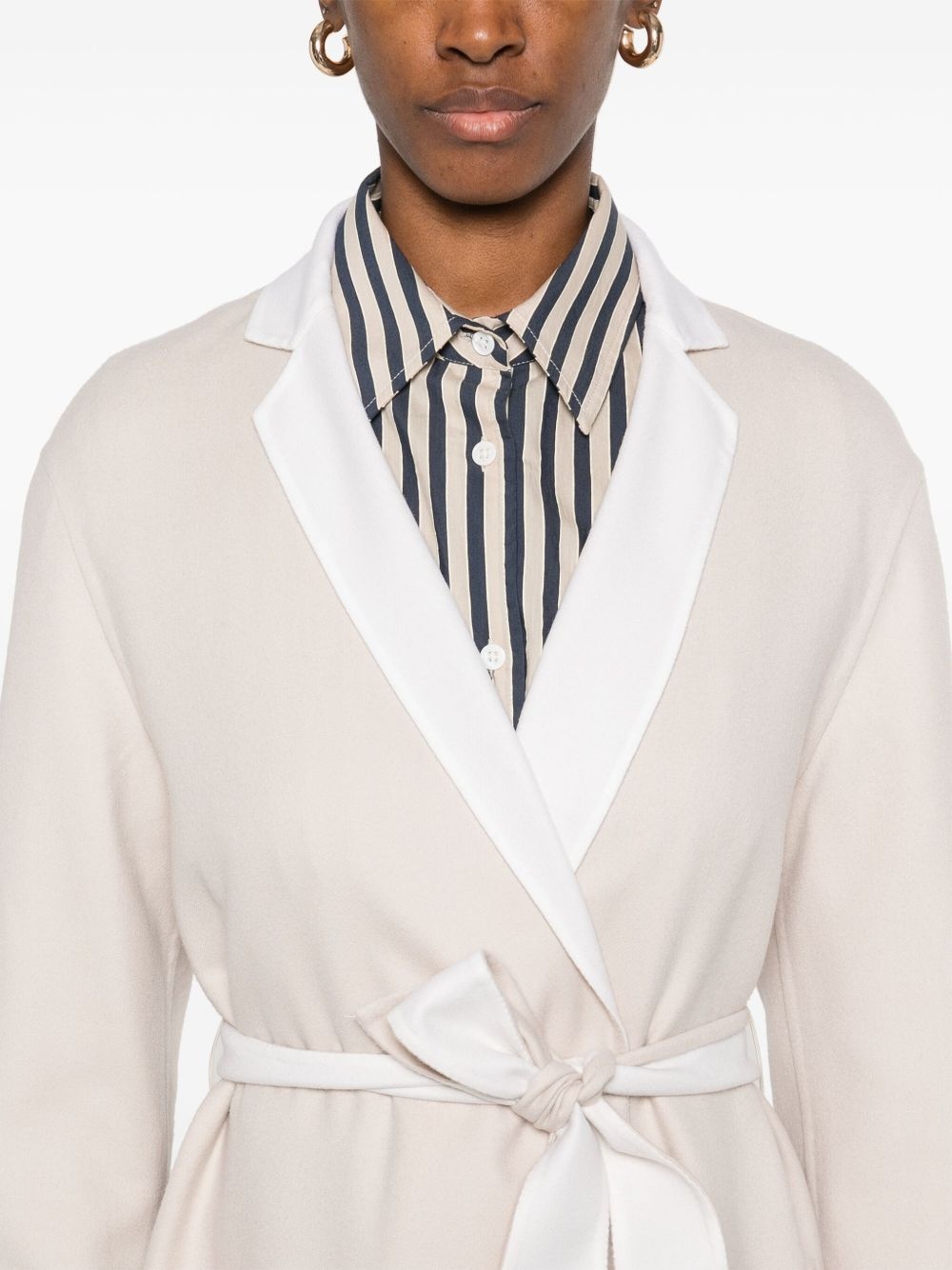 belted coat - 5