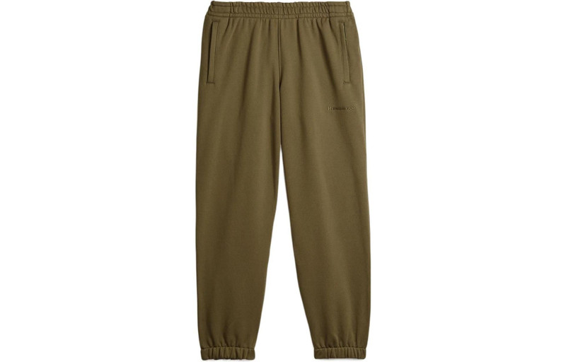 adidas adidas originals x Pharrell Williams Crossover Solid Color Straight Casual Sports Long Pants Unisex  outlook