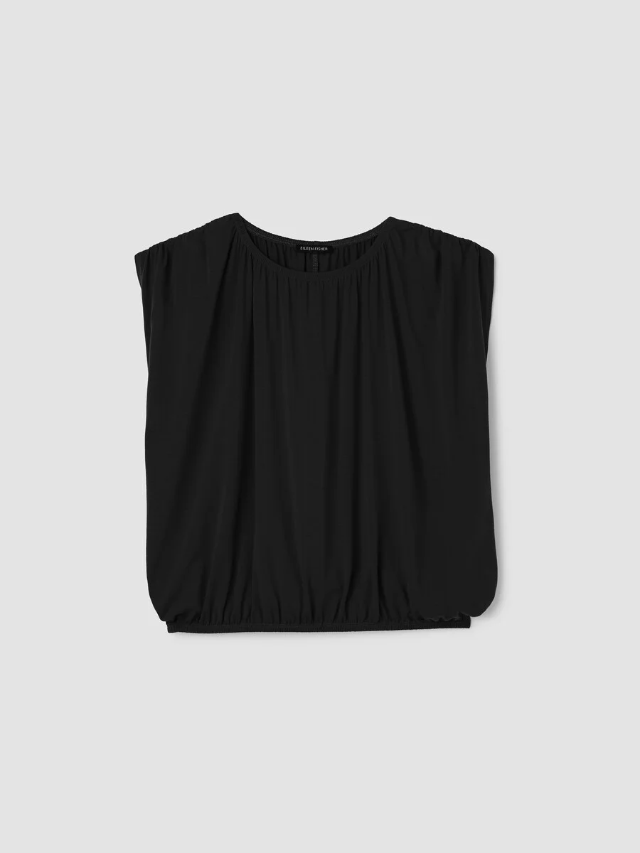 Fine Jersey Bubble Top - 1