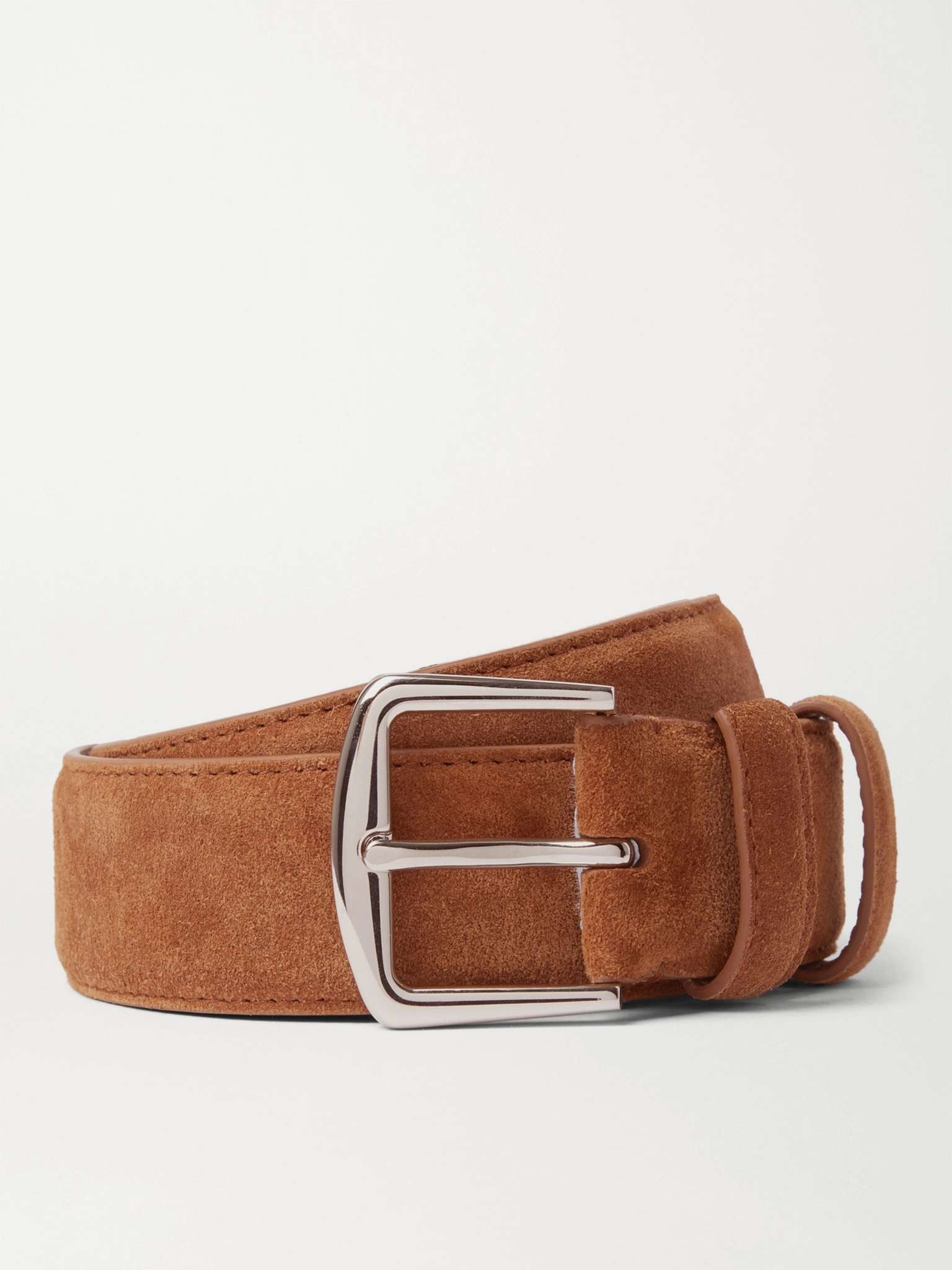 3.5cm Suede Belt - 1