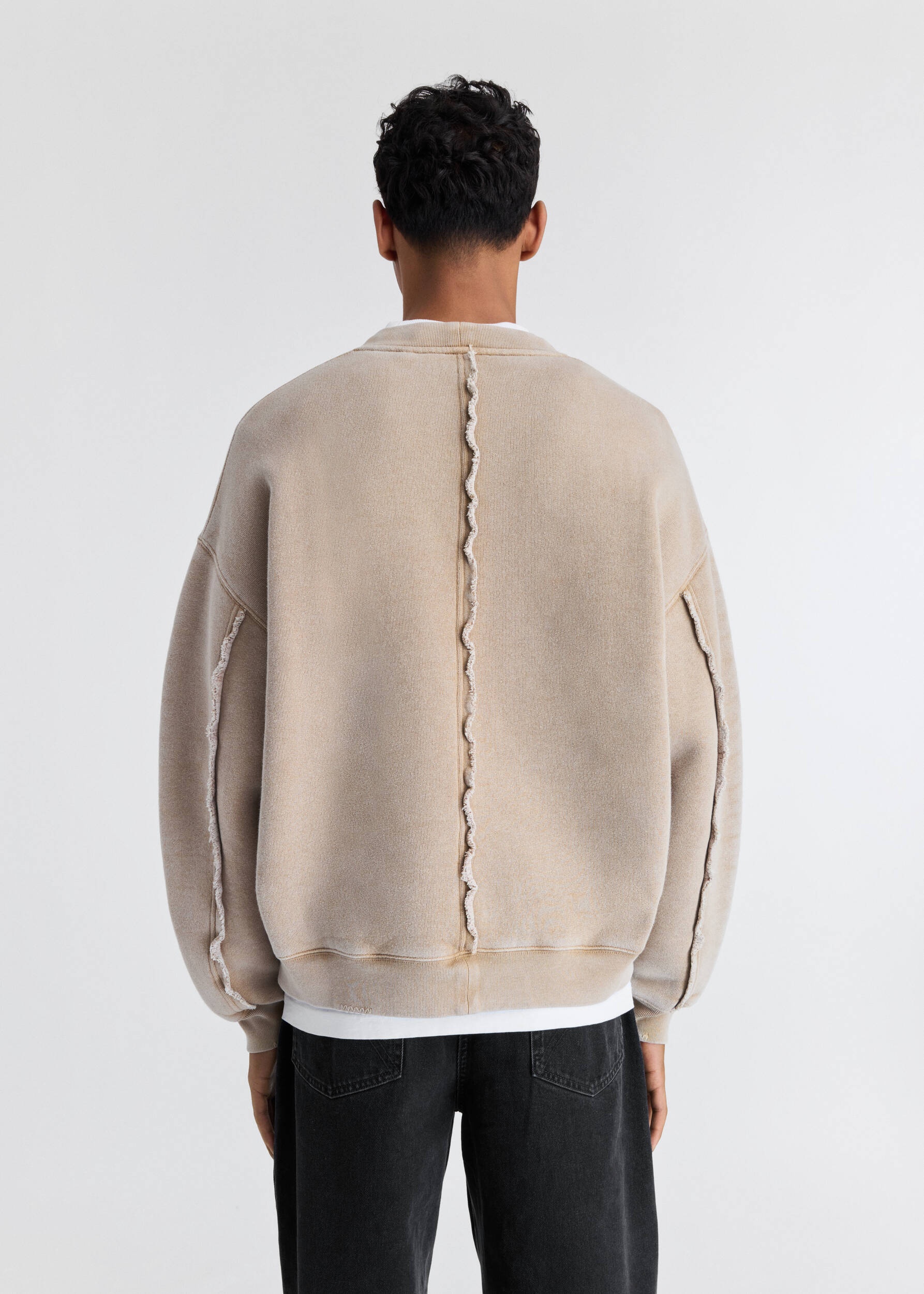 Chopped Distressed Sweatshirt - 3