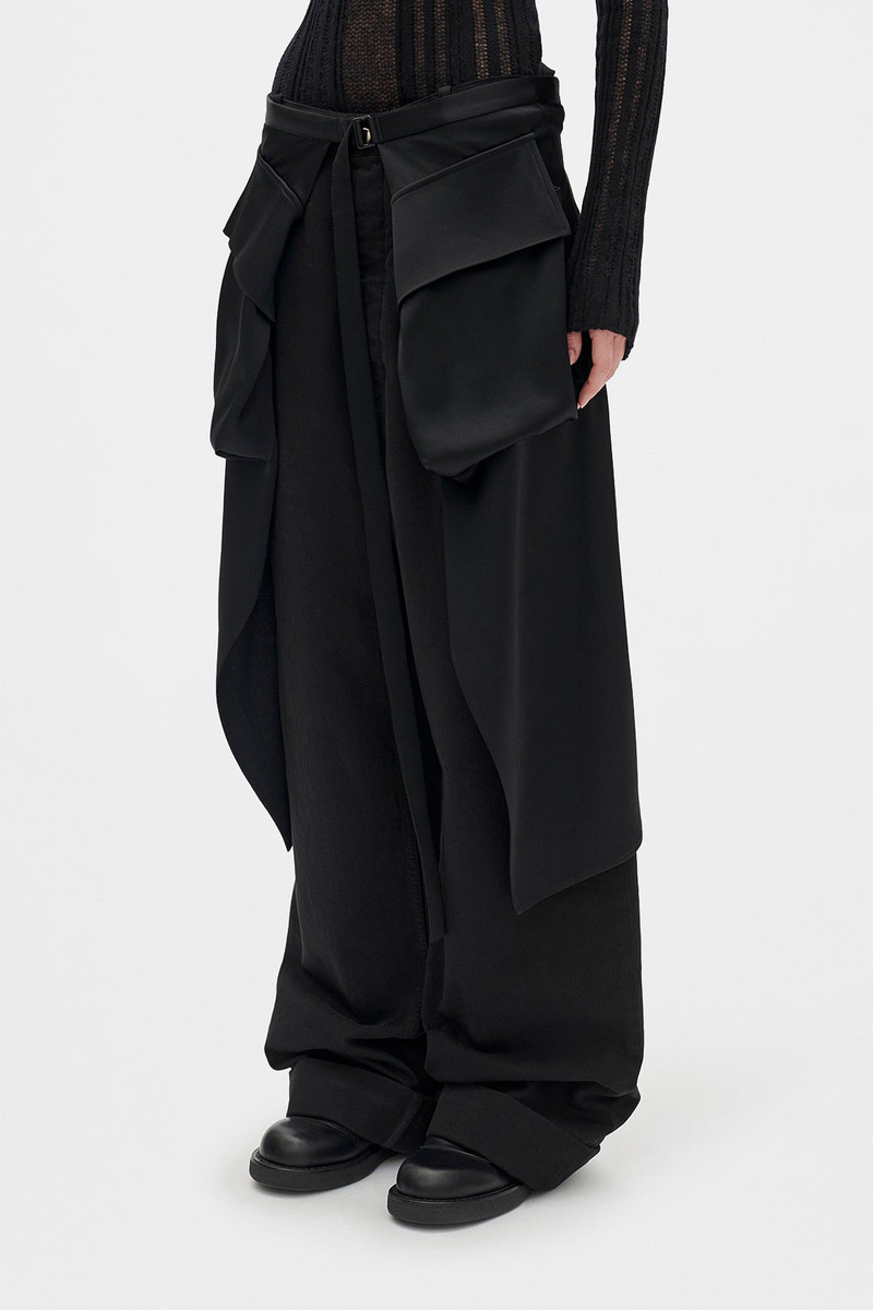 Ann Demeulemeester Debora Cargo Apron Skirt outlook
